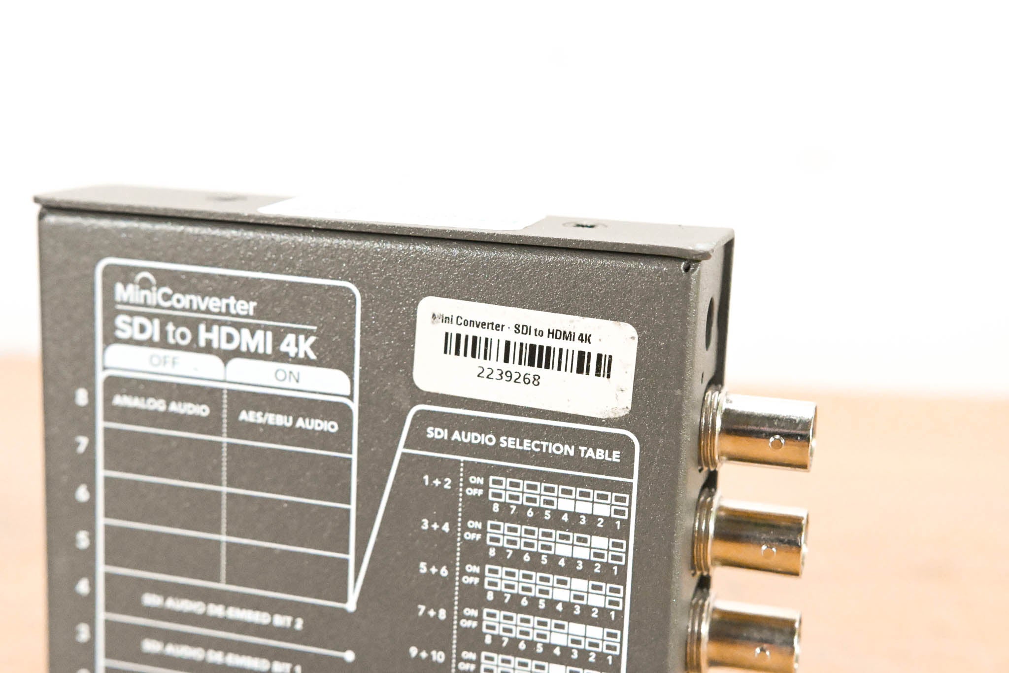 Blackmagic Design Mini Converter SDI to HDMI 4K (NO POWER SUPPLY)