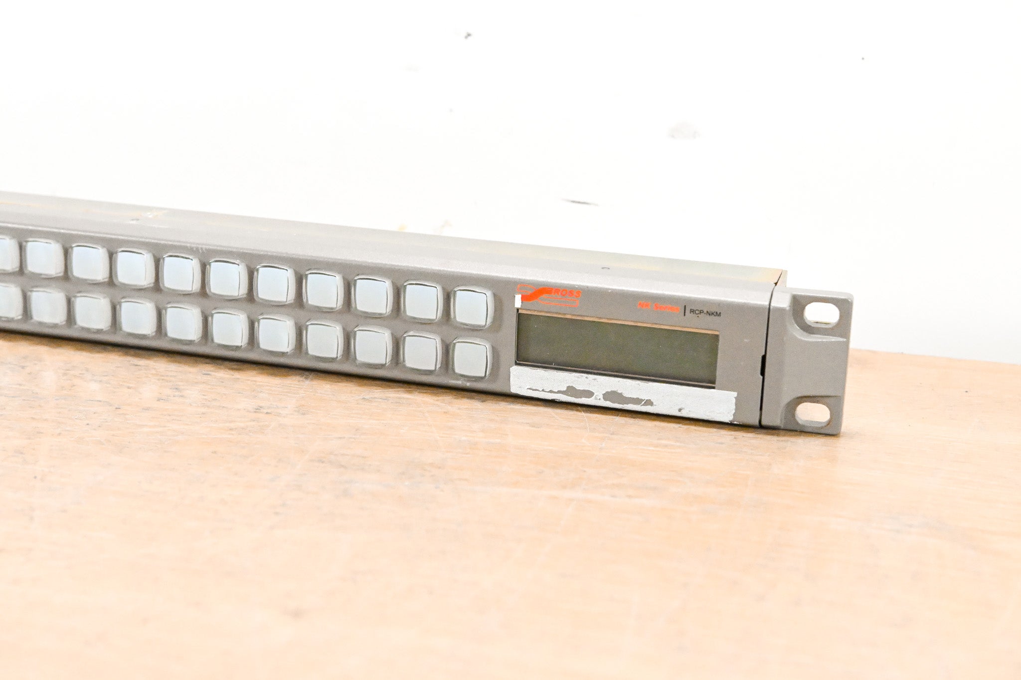 Ross RCP-NKM 1RU Remote Control Panel (NO POWER SUPPLY)