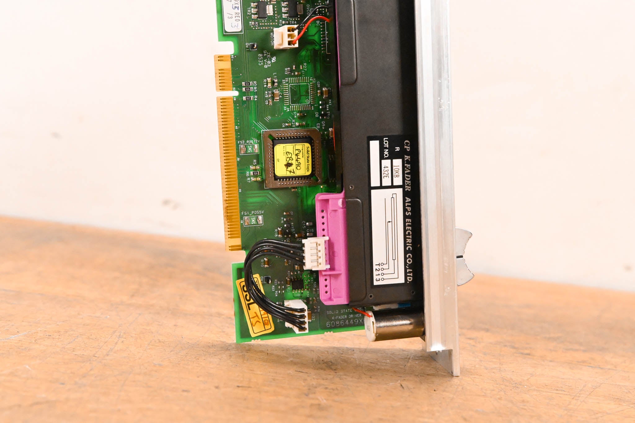 Solid State Logic C300 HD Motorized Fader Module – ALPS K-Fader Assembly