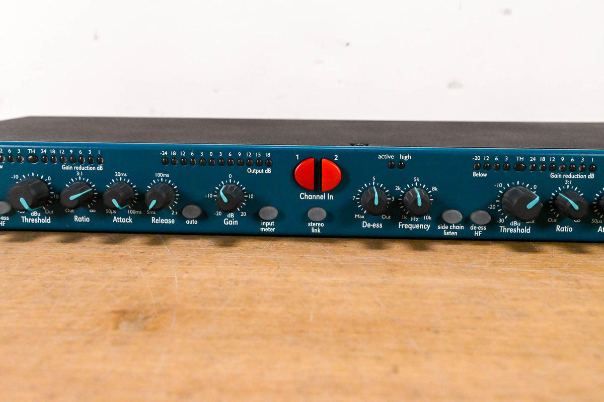 BSS OPAL Series DPR-422 2-Channel Analog Audio Compressor / De-Esser