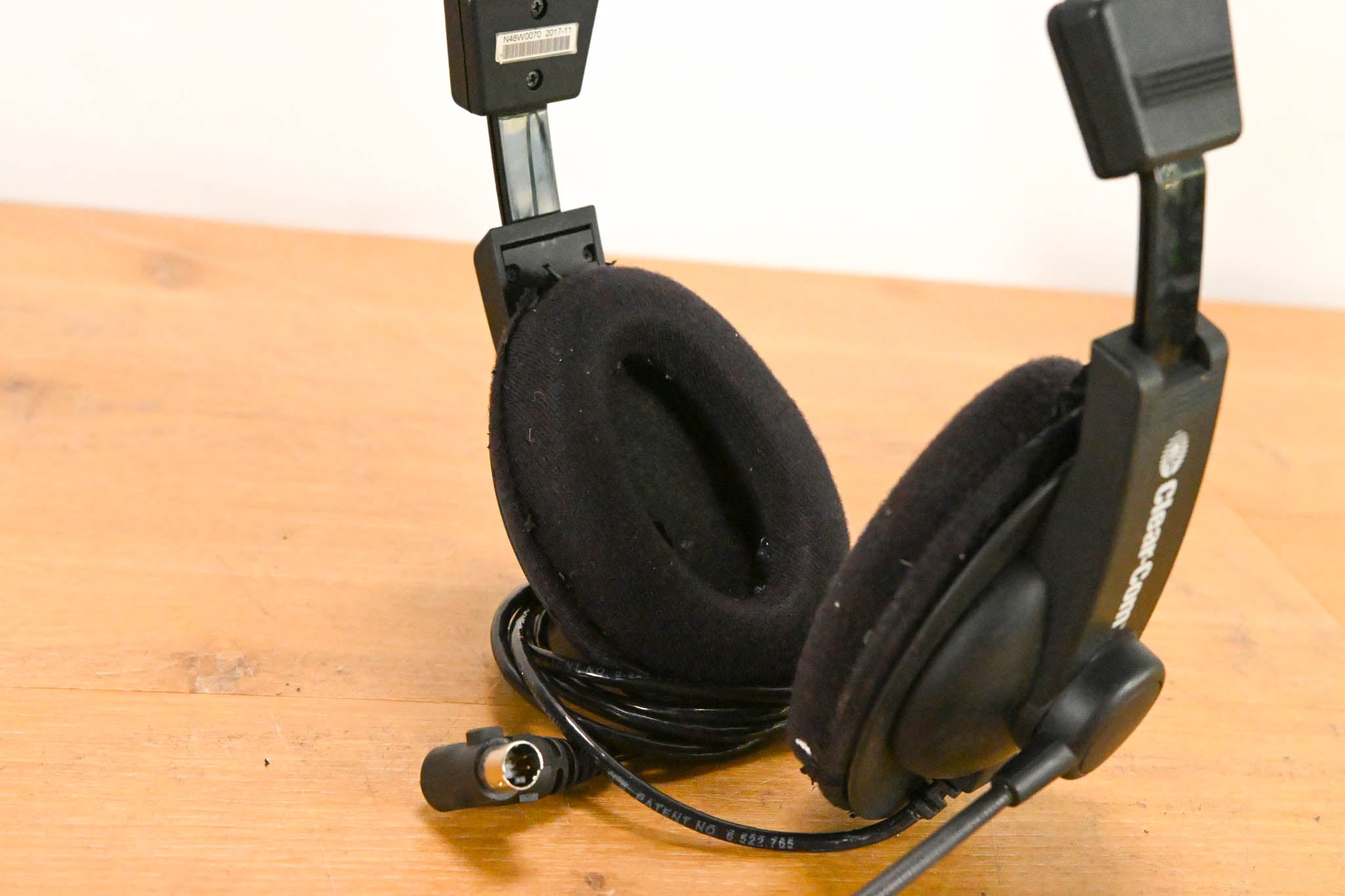 Clear-Com CC-30-MD4 Dual-Ear Intercom Headset with Mini DIN Connector
