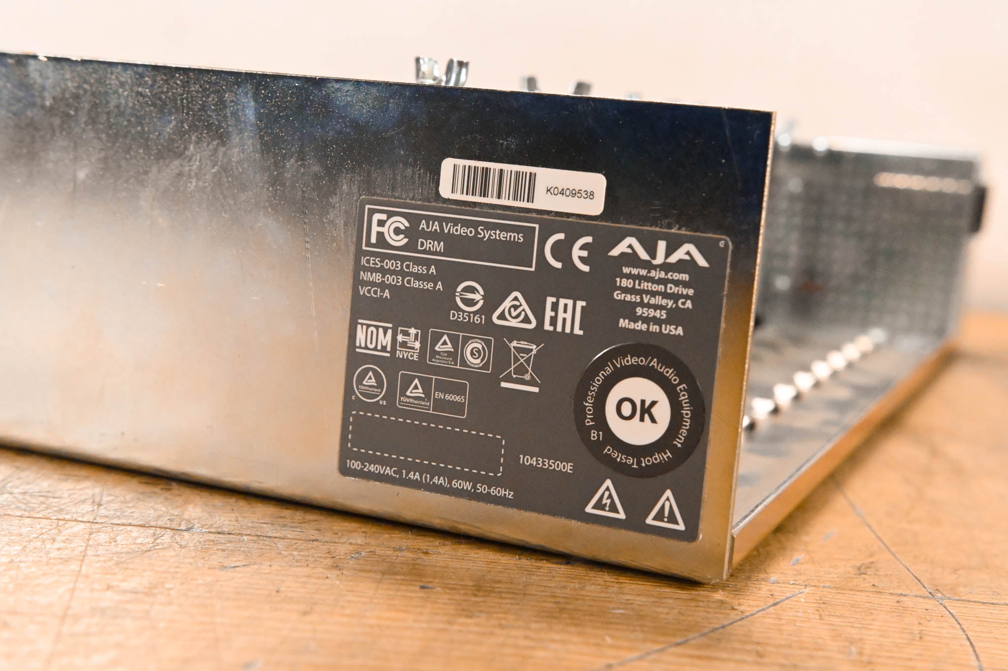 AJA DRM 2RU Rackmount Frame for Mini-Converters