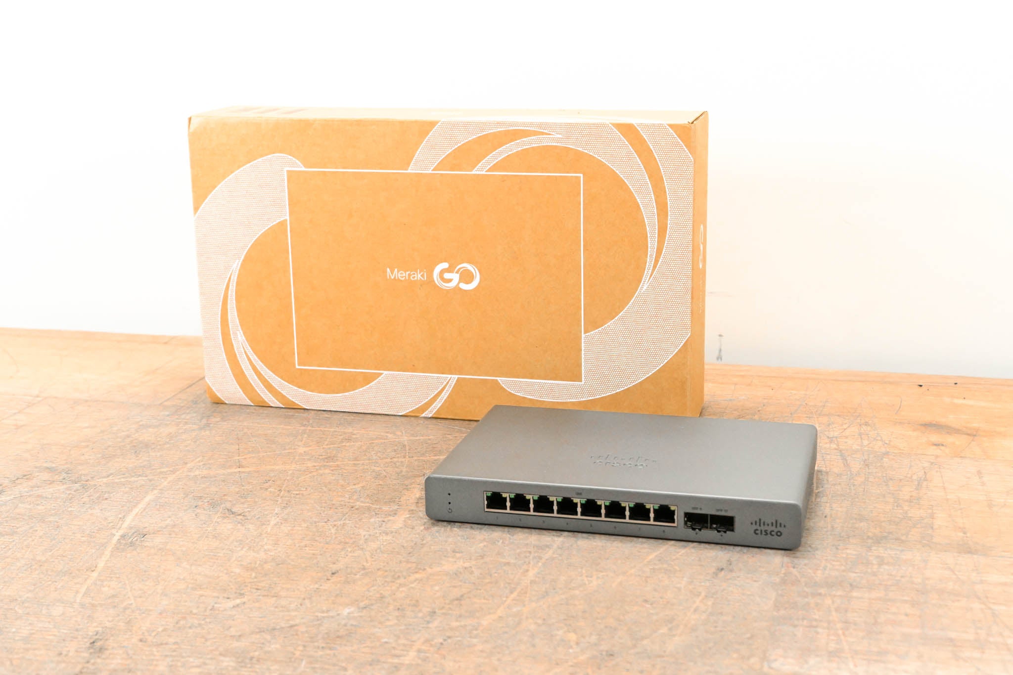 Cisco GS110-8-HW Meraki Go 8-Port Network Switch