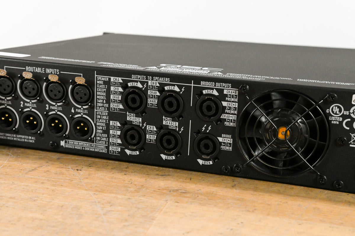 QSC PLD4.5 Four-Channel Power Amplifier with DSP