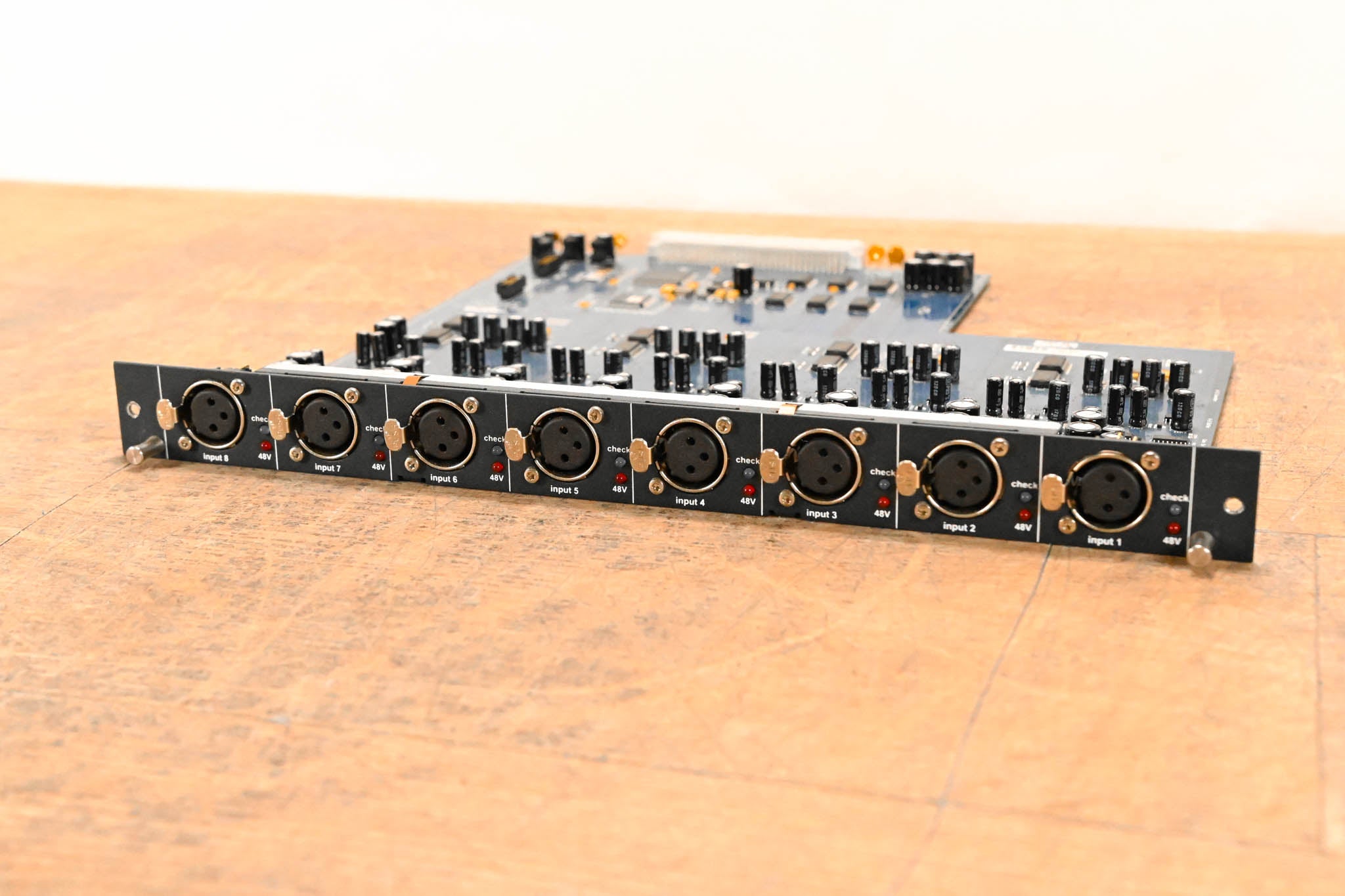 Midas DL441 8 Analog Mic/Line Input Card with Midas Microphone Preamps