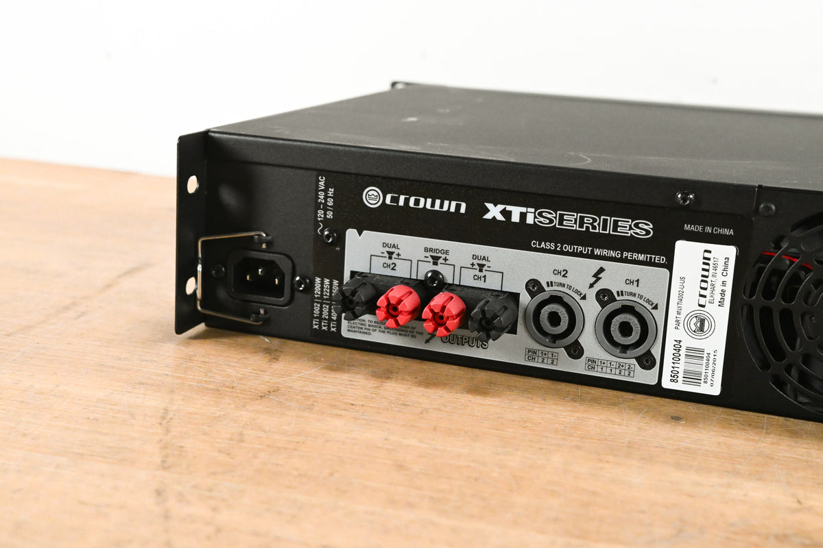 Crown XTi 4002 2-Channel, 1200W @ 4Ω Power Amplifier