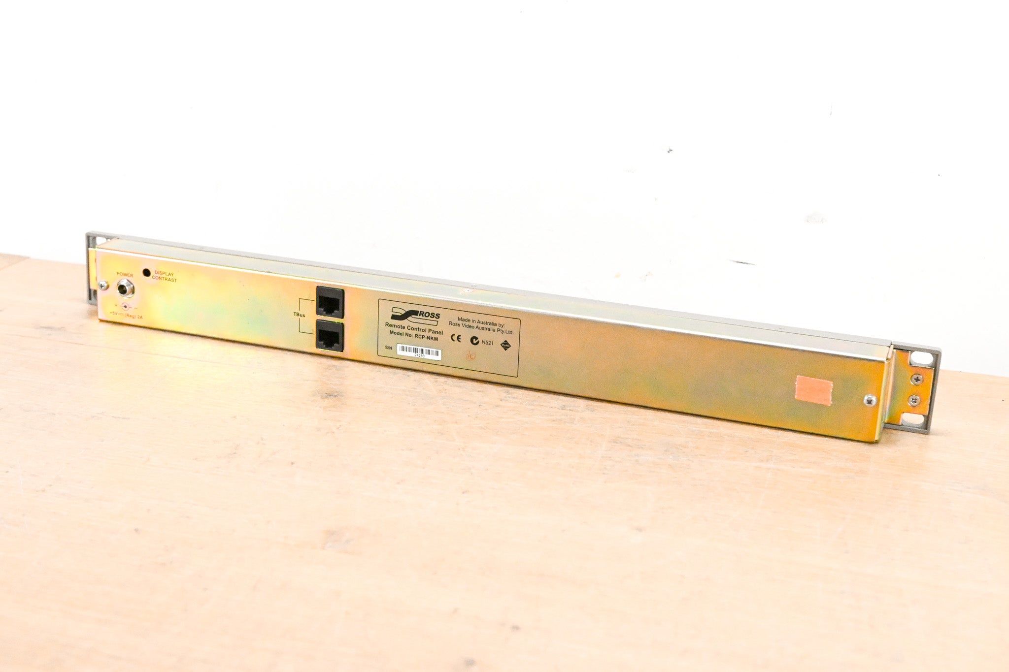 Ross RCP-NKM 1RU Remote Control Panel (NO POWER SUPPLY)