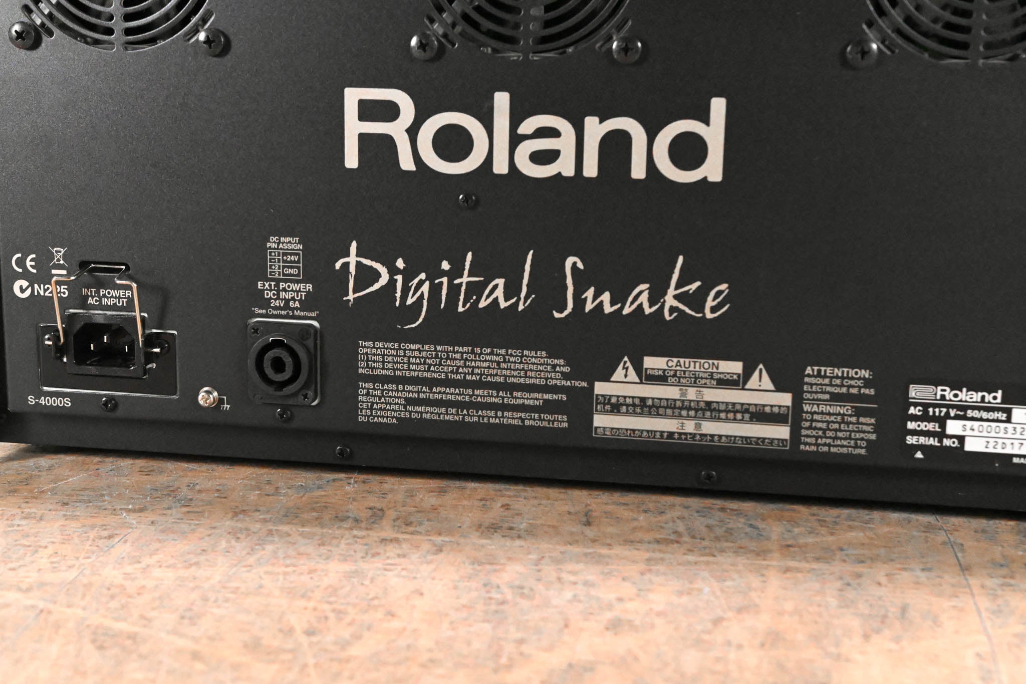 Roland S-4000S-3208 Digital Snake 32x8 Modular Stage Unit