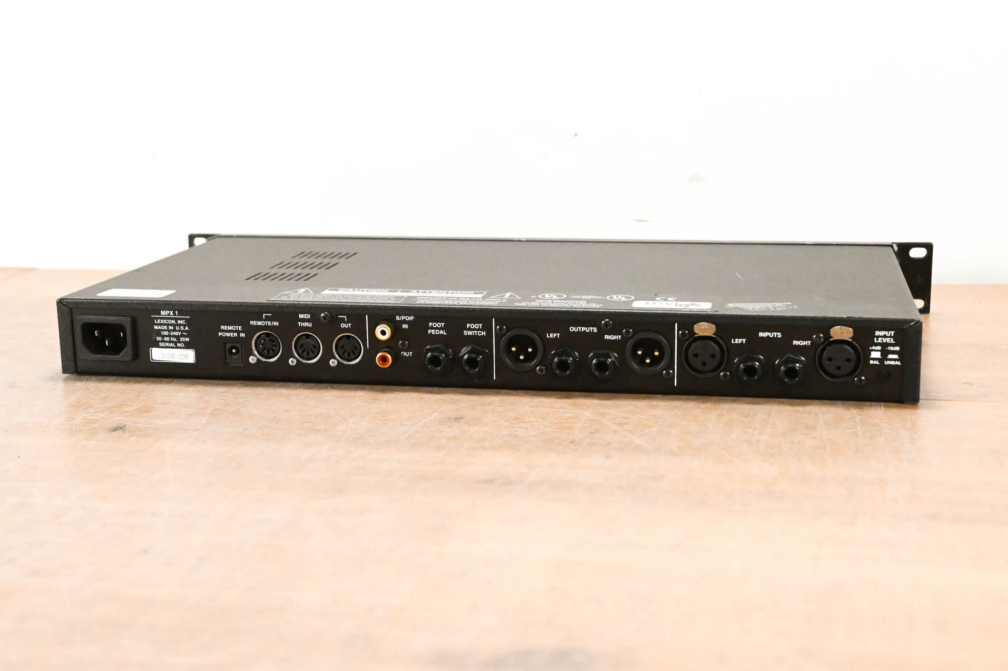 Lexicon MPX1 2-in/2-out Multi Effects Processor