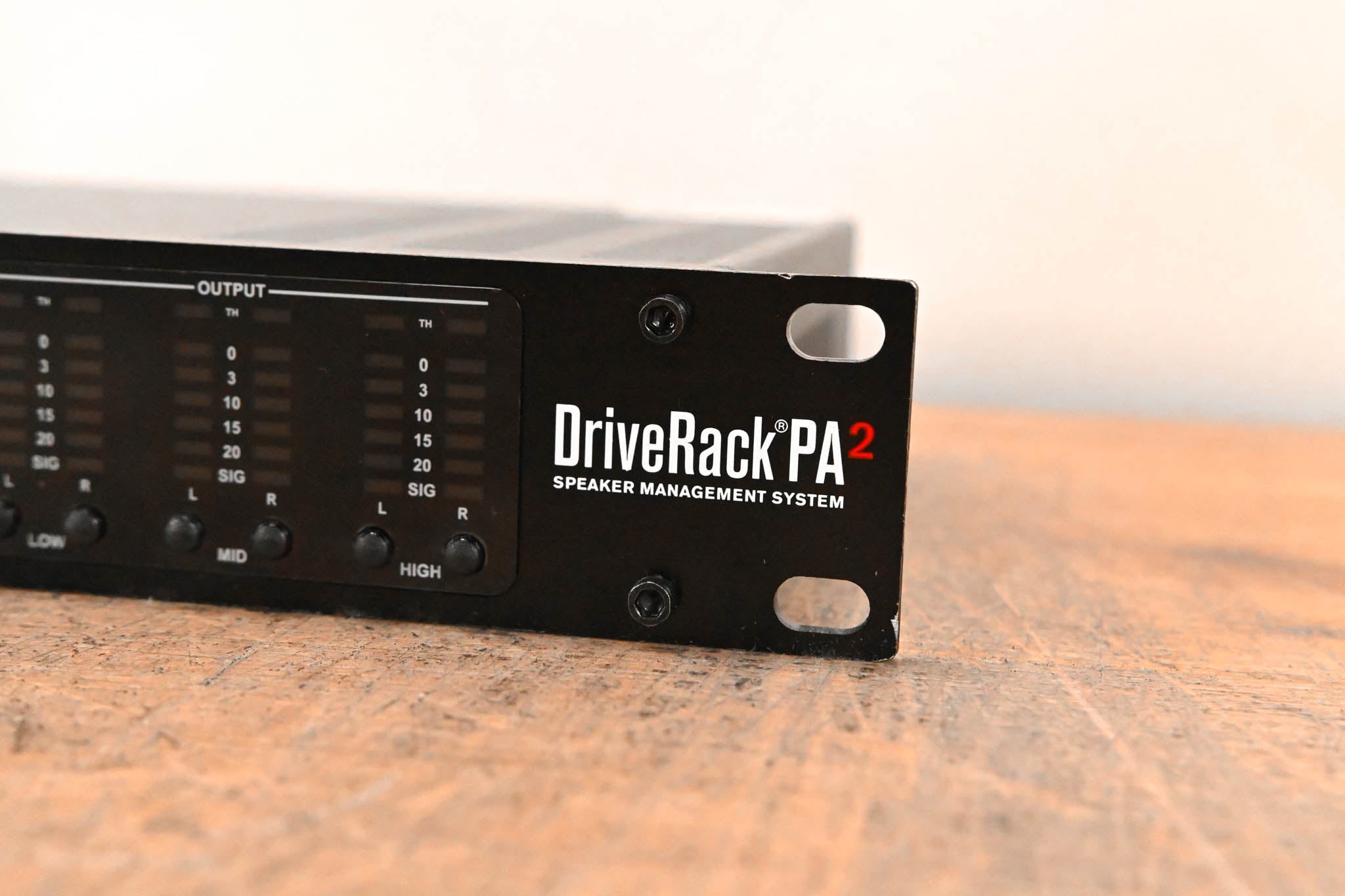 dbx DriveRack PA2 Complete Loudspeaker Management System