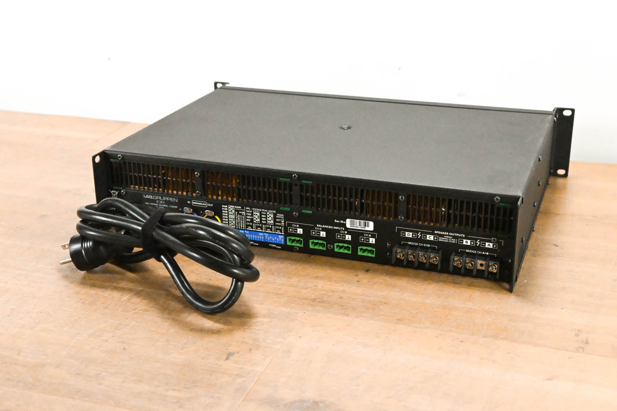 Lab Gruppen C 28:4 2800W 4-Channel Power Amplifier