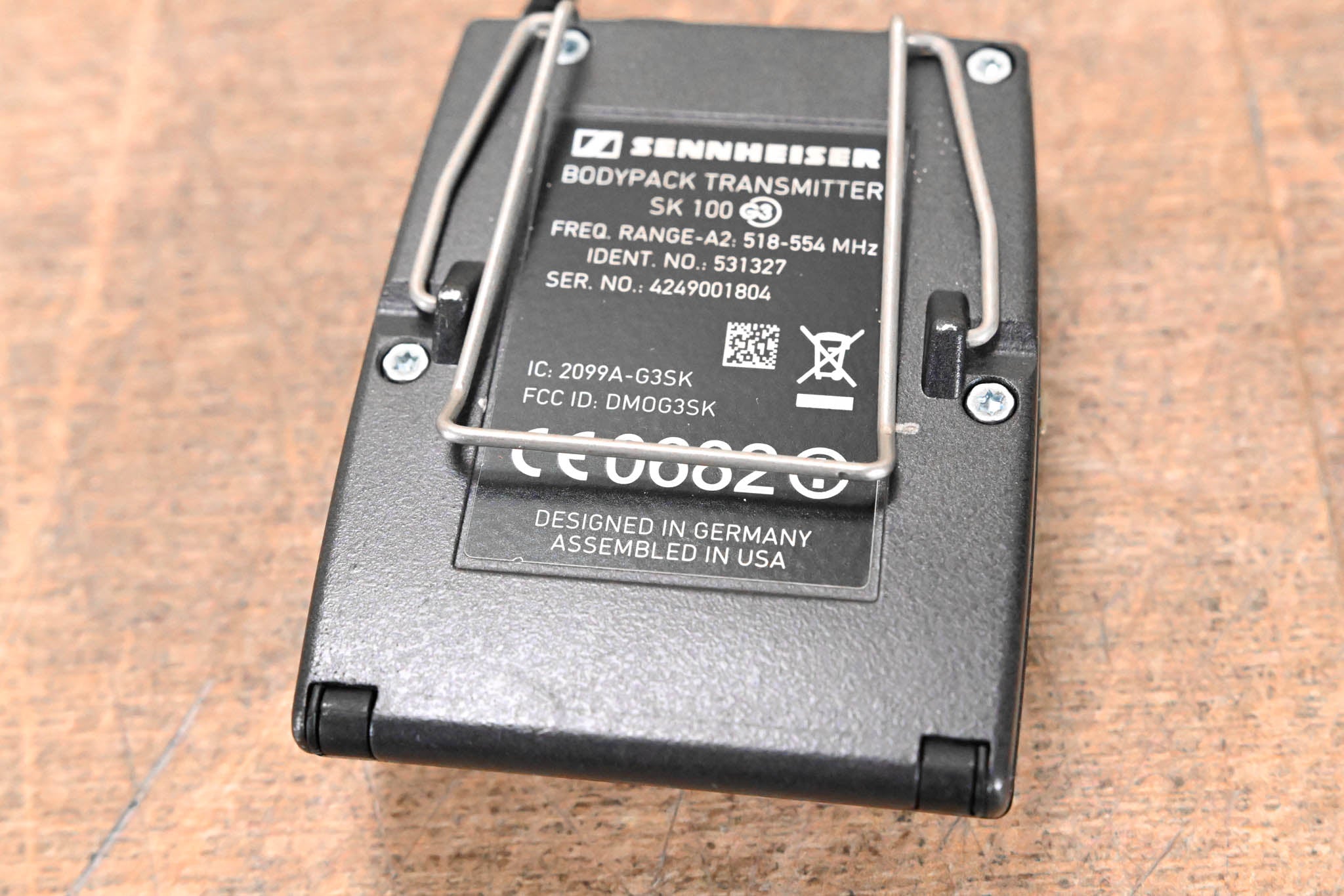 Sennheiser SK 100 G3 Wireless Bodypack Transmitter A2 Range: 518-554 MHz