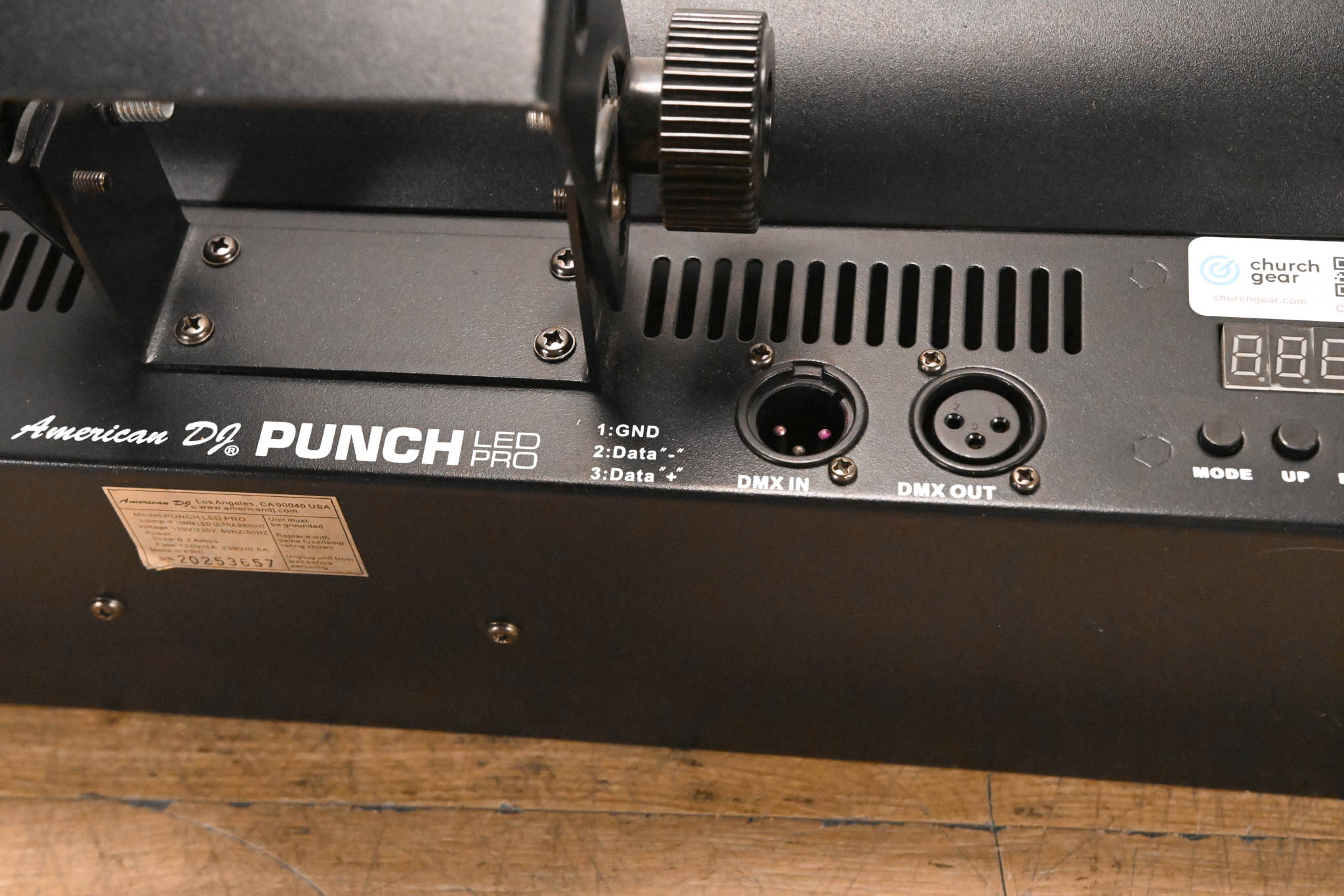 American DJ Punch LED Pro DMX LED Panel
