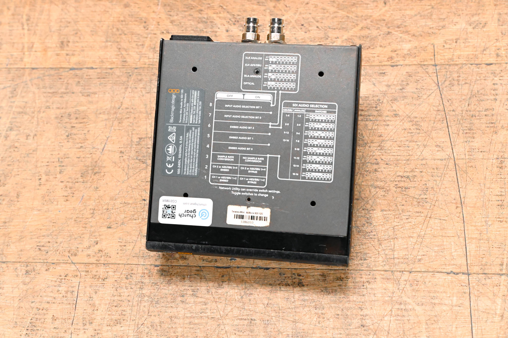Blackmagic Design Teranex Mini Audio to SDI 12G