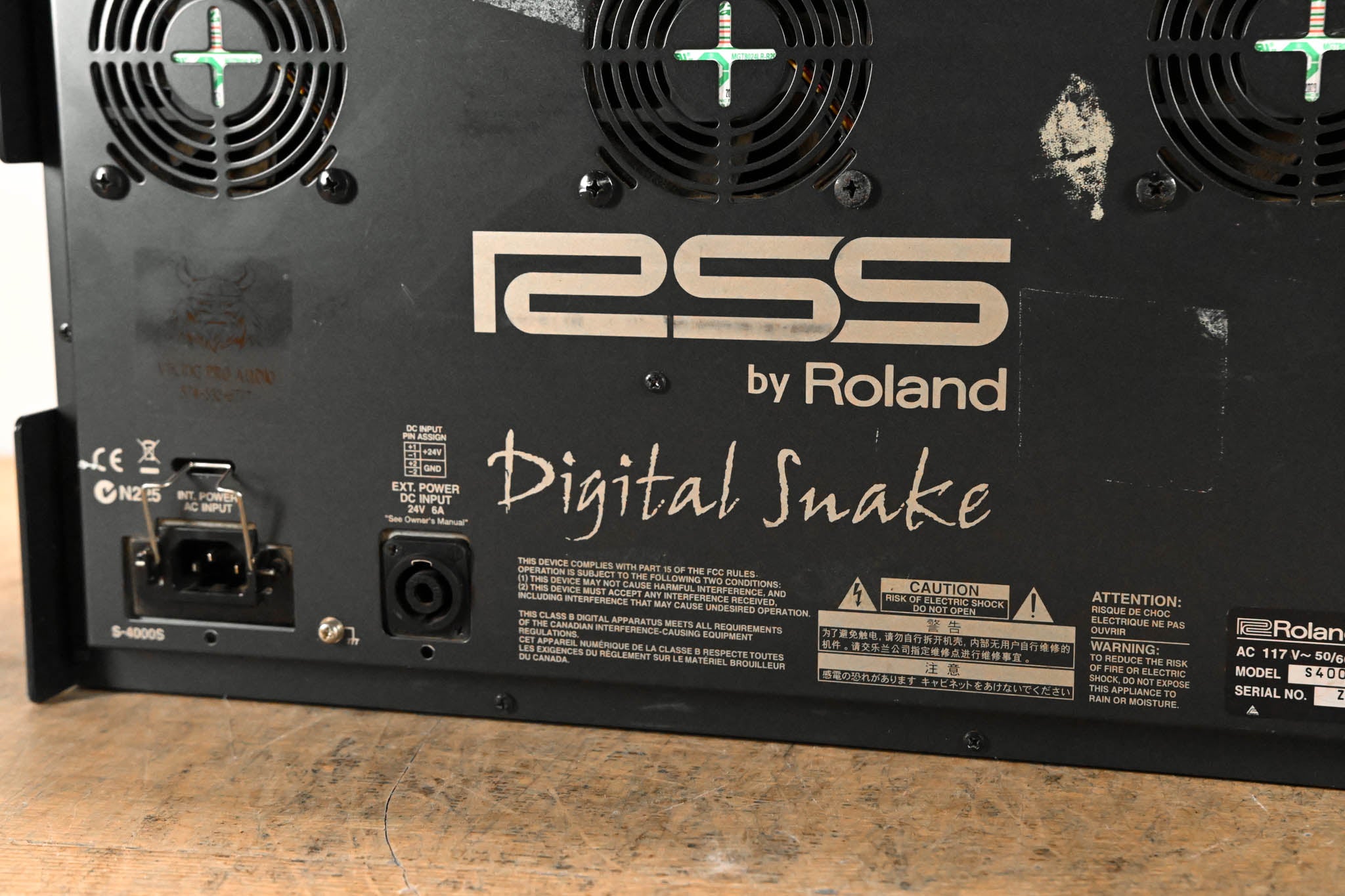 Roland S-4000S-3208 Digital Snake 32x8 Modular Stage Unit