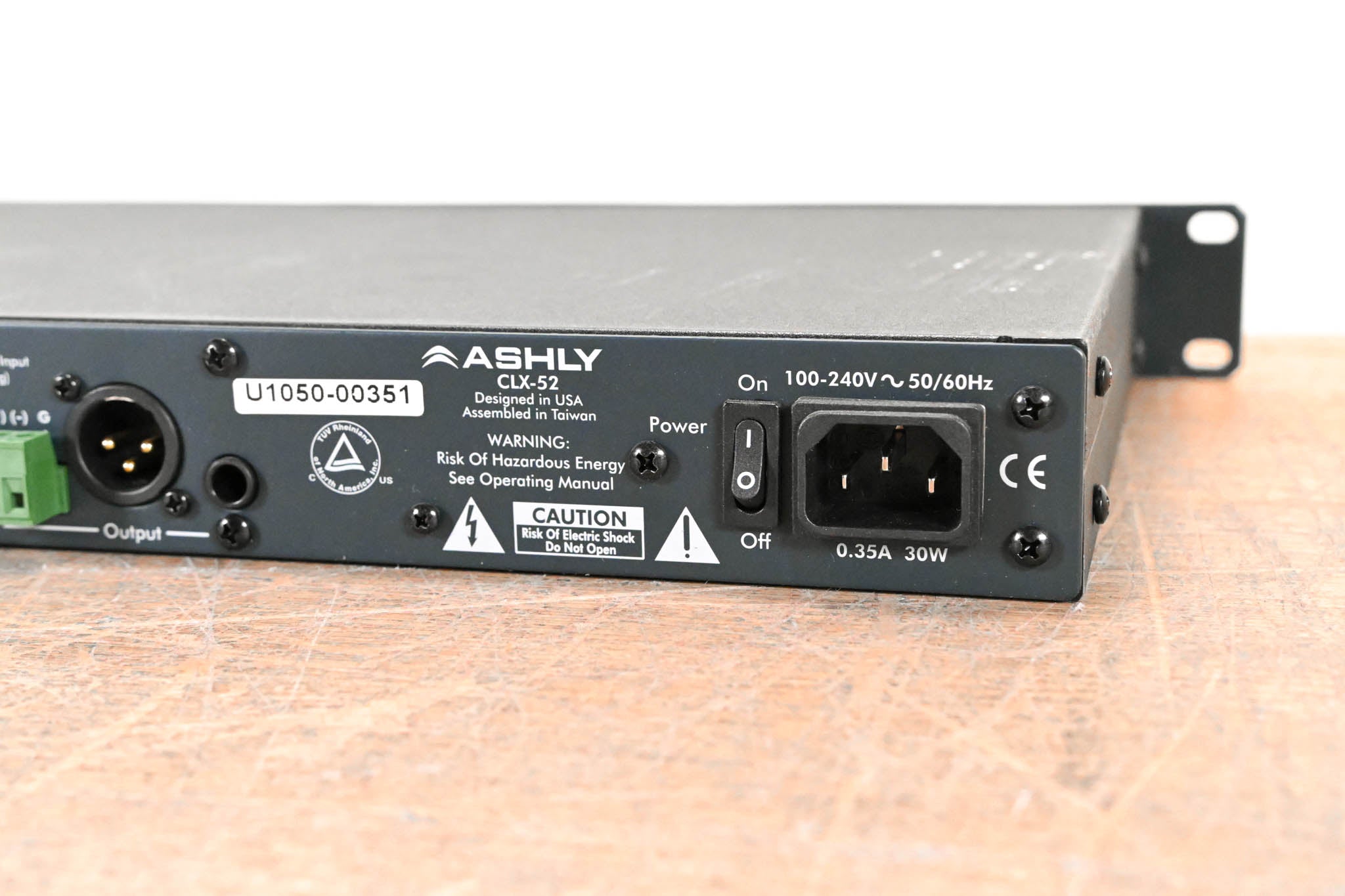 Ashly CLX-52 2-Channel Peak Compressor/Limiter