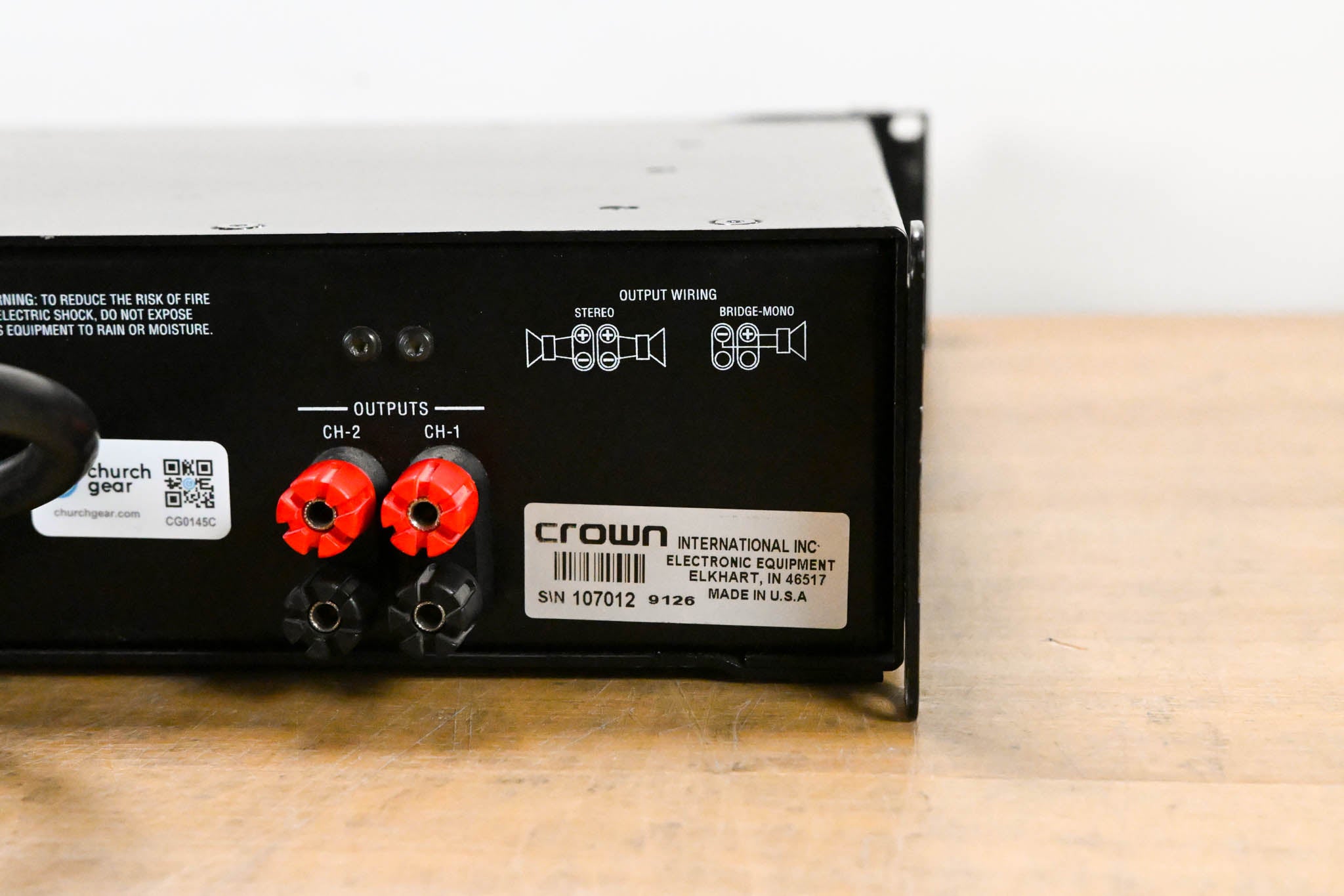 Crown K2 2-Channel Power Amplifier