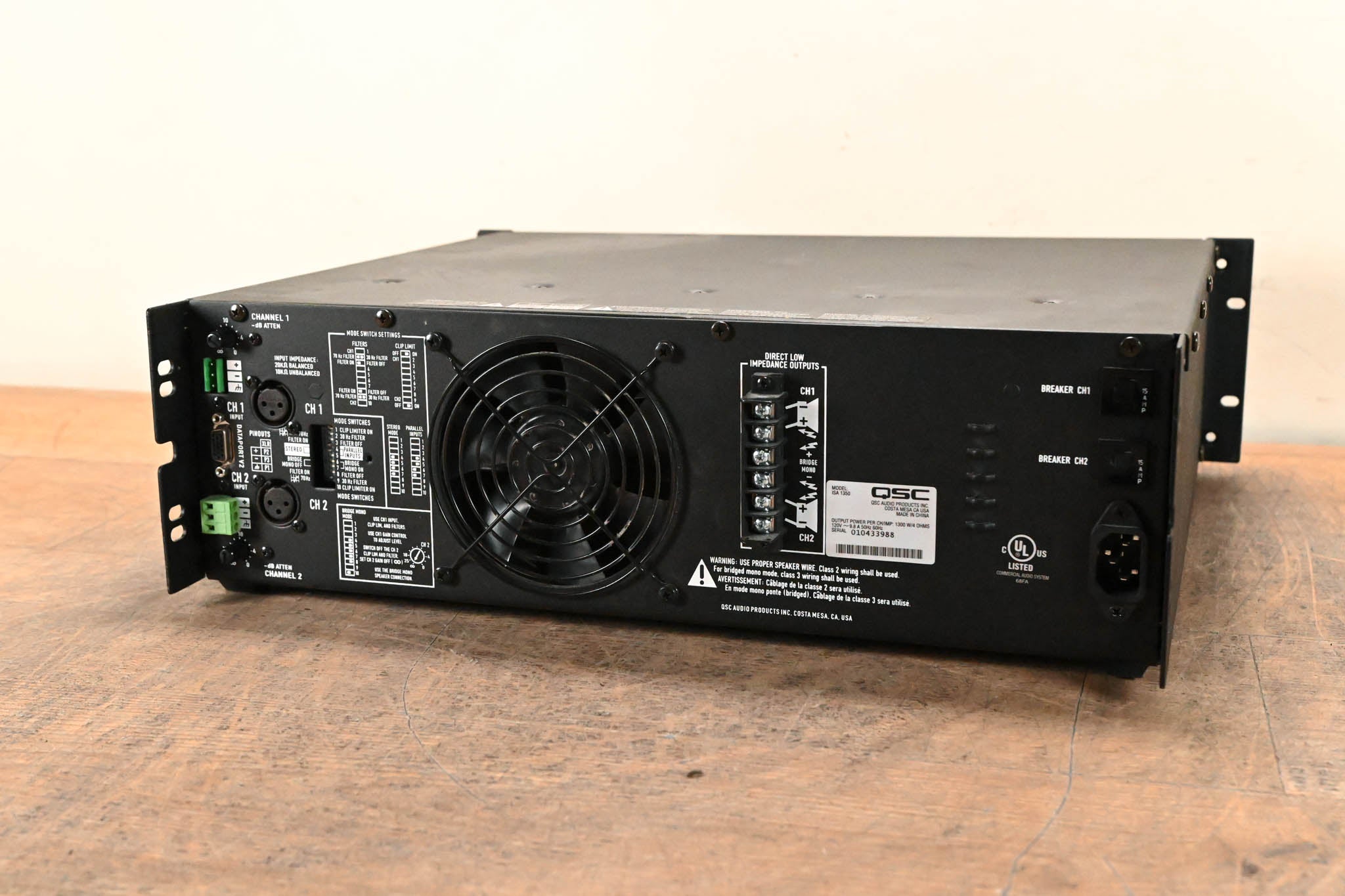 QSC ISA1350 2-Channel Power Amplifier
