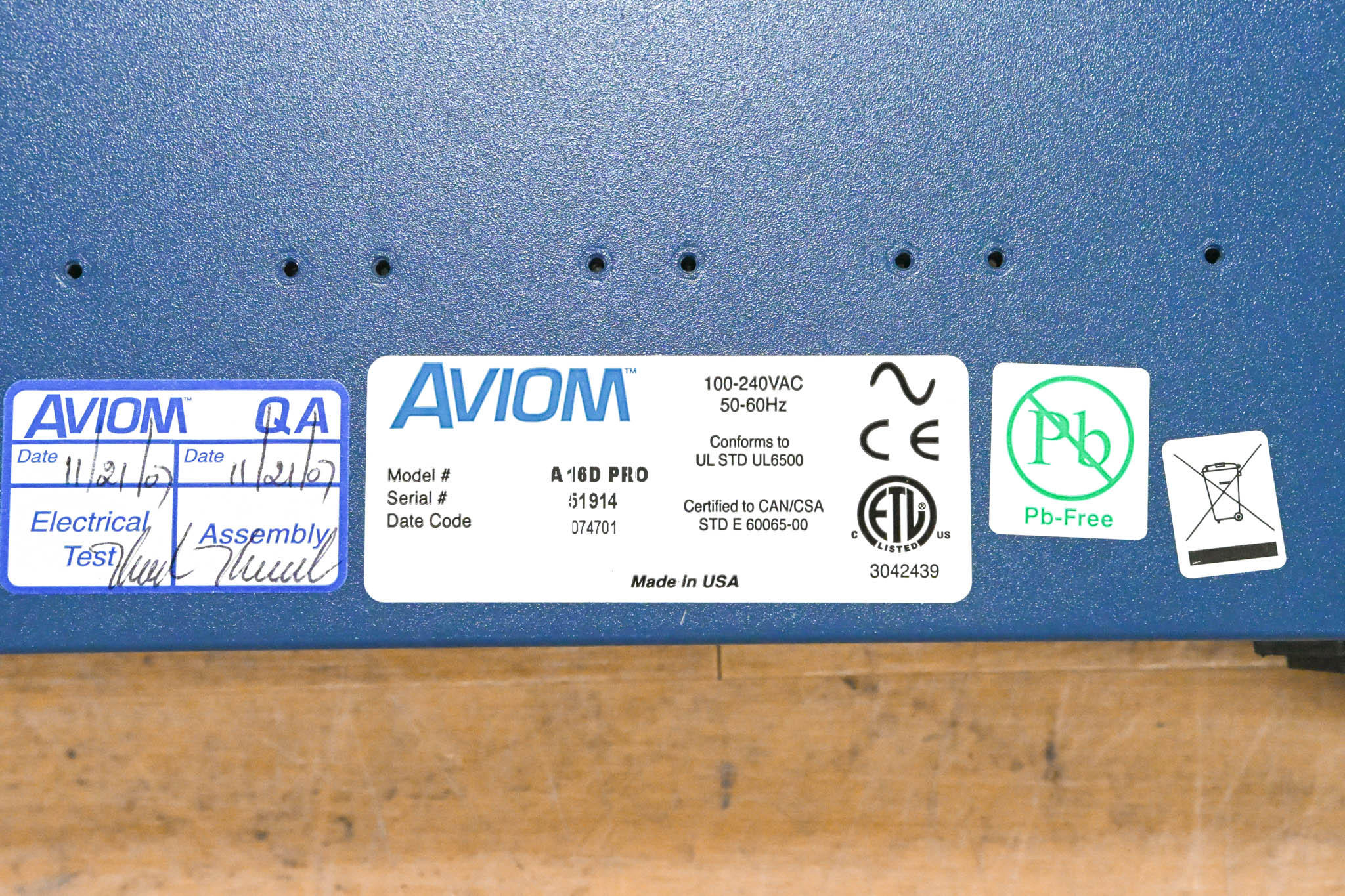Aviom A-16D Pro A-Net Distributor