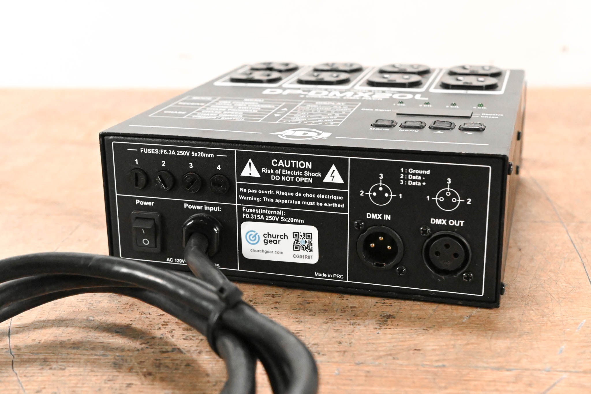 Elation DP-DMX20L 4-Channel DMX Dimmer/Switch Pack