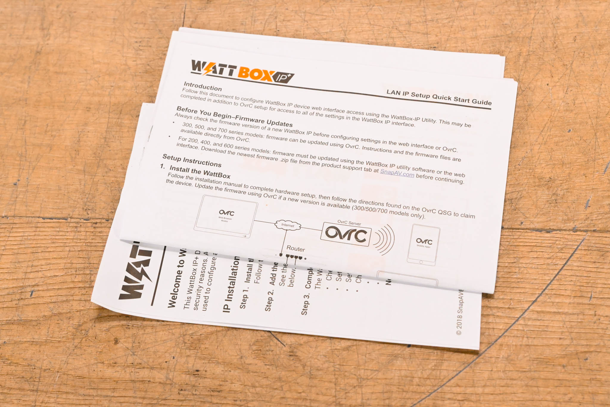 WattBox WB-300VB-IP-5 IP Power Conditioner WB357 - 5 Outlets