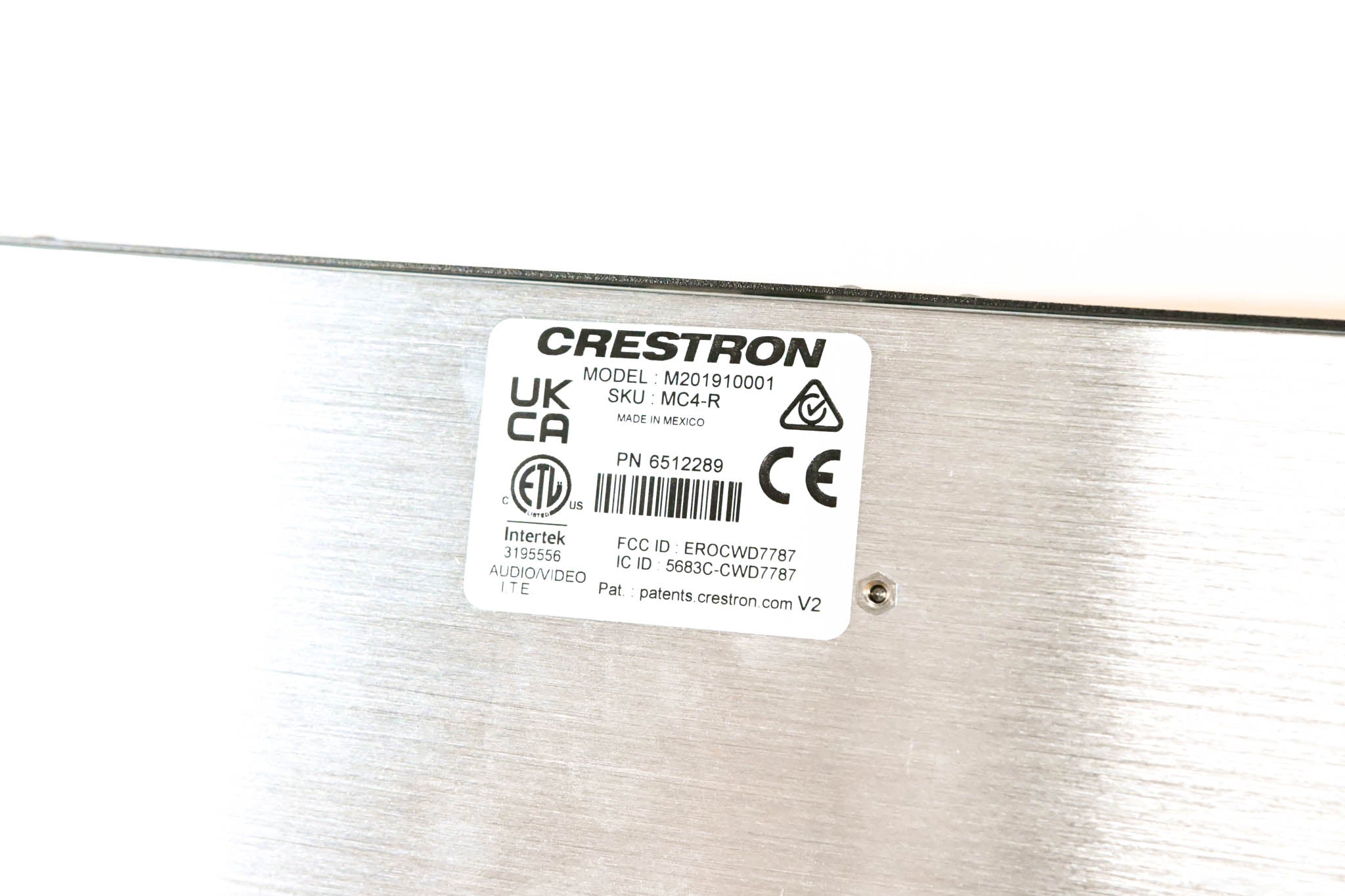 Crestron MC4-R 4-Series Control System for Crestron Home