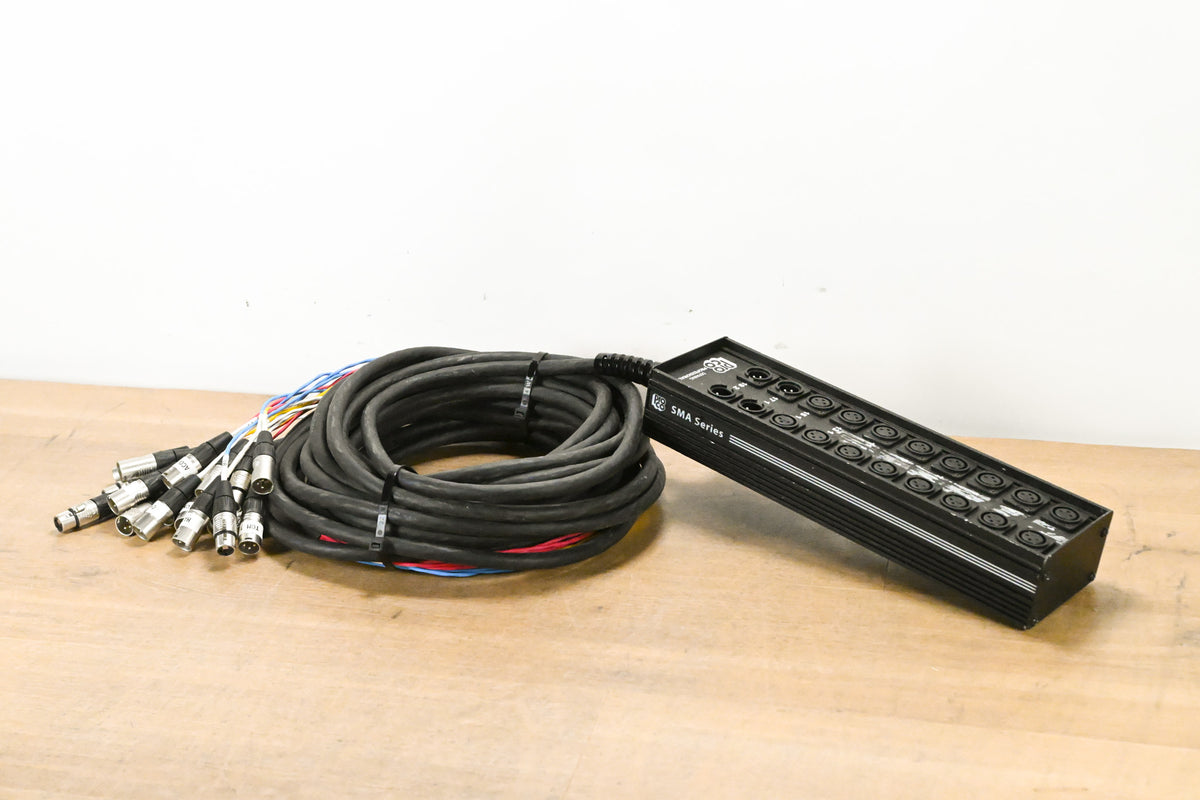 ProCo SMA1604FBX-50 SMA Series 16x4 Stage Snake with XLR Returns - 50 ft