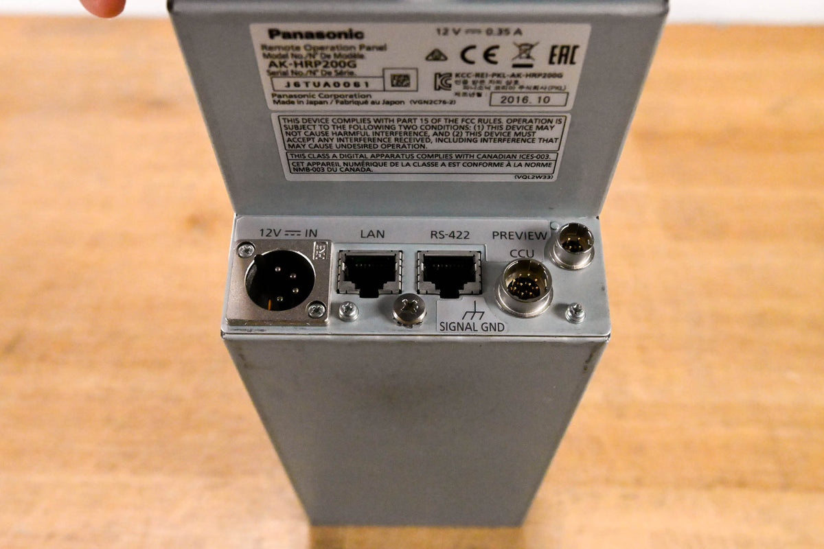 Panasonic AK-HRP200G Remote Operation Panel