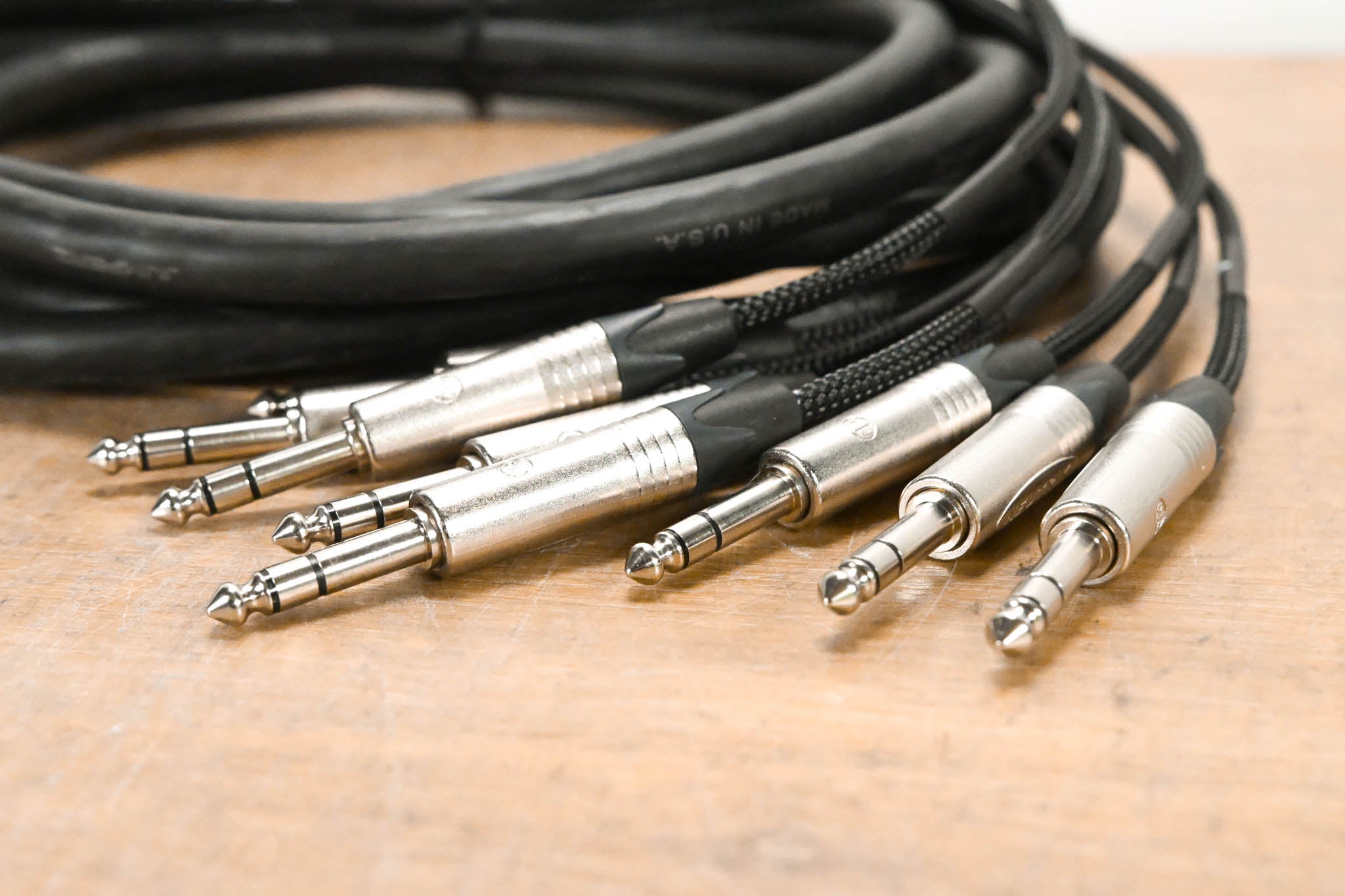 JUMPERZ Zipline DB25 Male to TRS 8-Channel Analog Audio Cable - 15'
