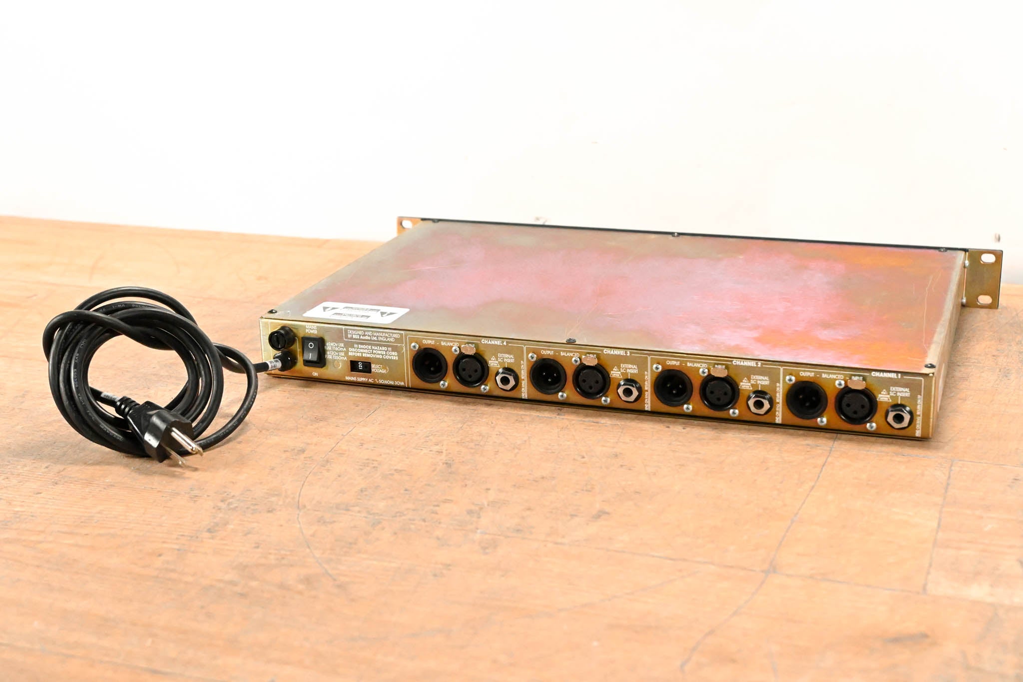 BSS DPR-404 4-Channel Compressor/De-Esser