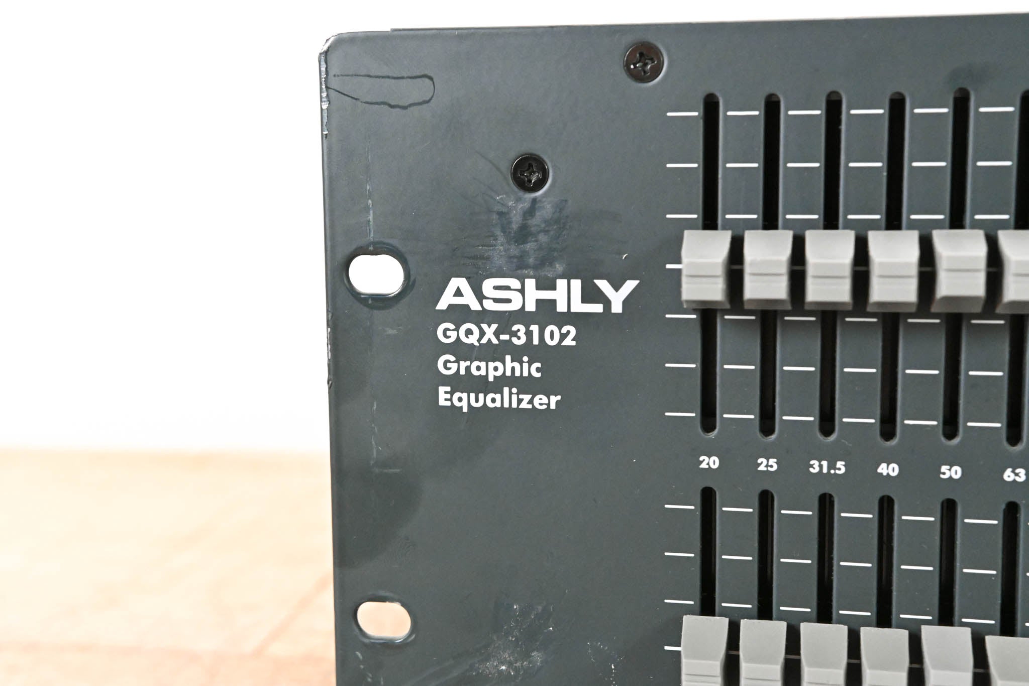 Ashly GQX-3102 2-Channel 31-Band Graphic Equalizer