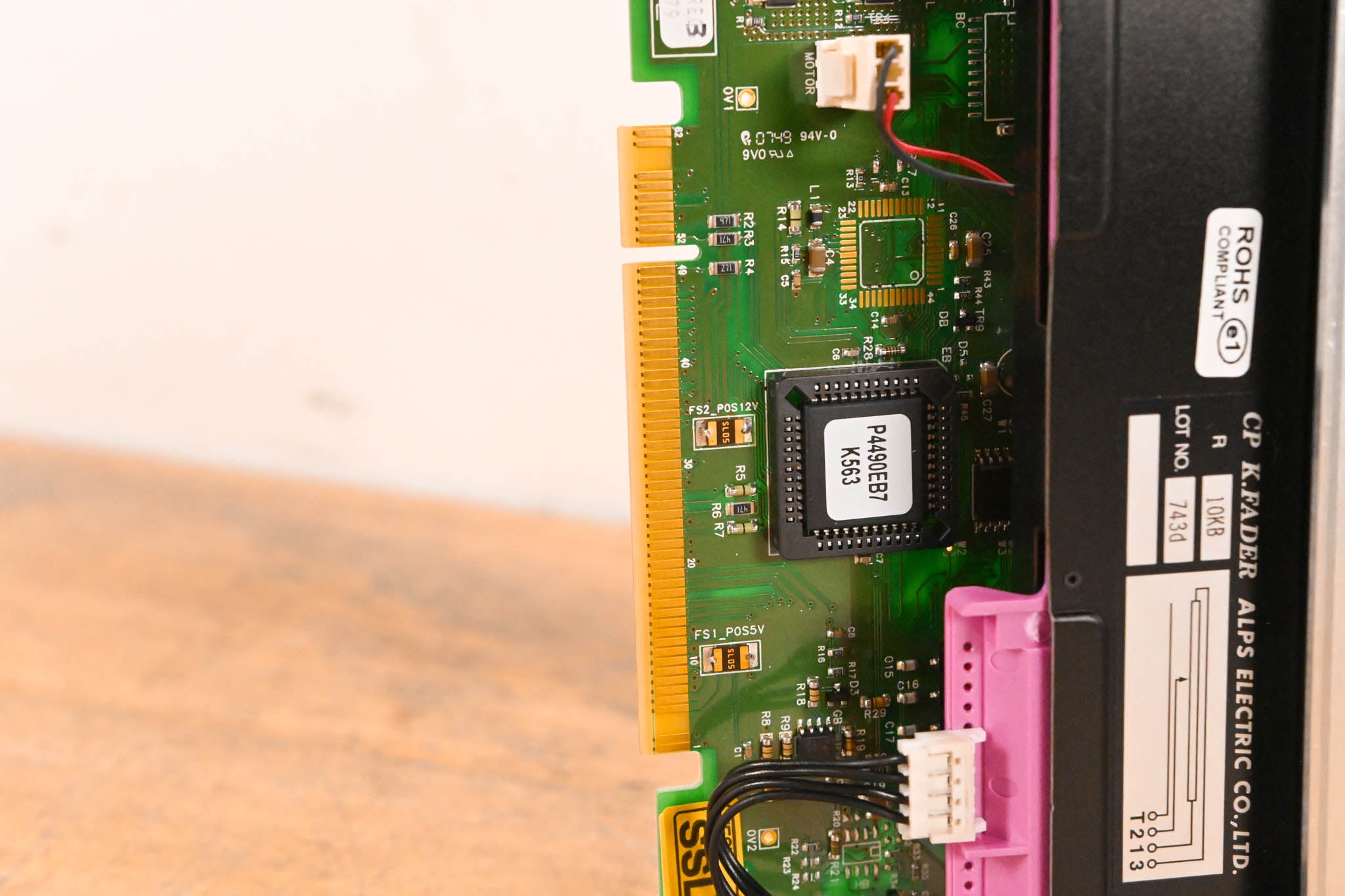 Solid State Logic C300 HD Motorized Fader Module – ALPS K-Fader Assembly