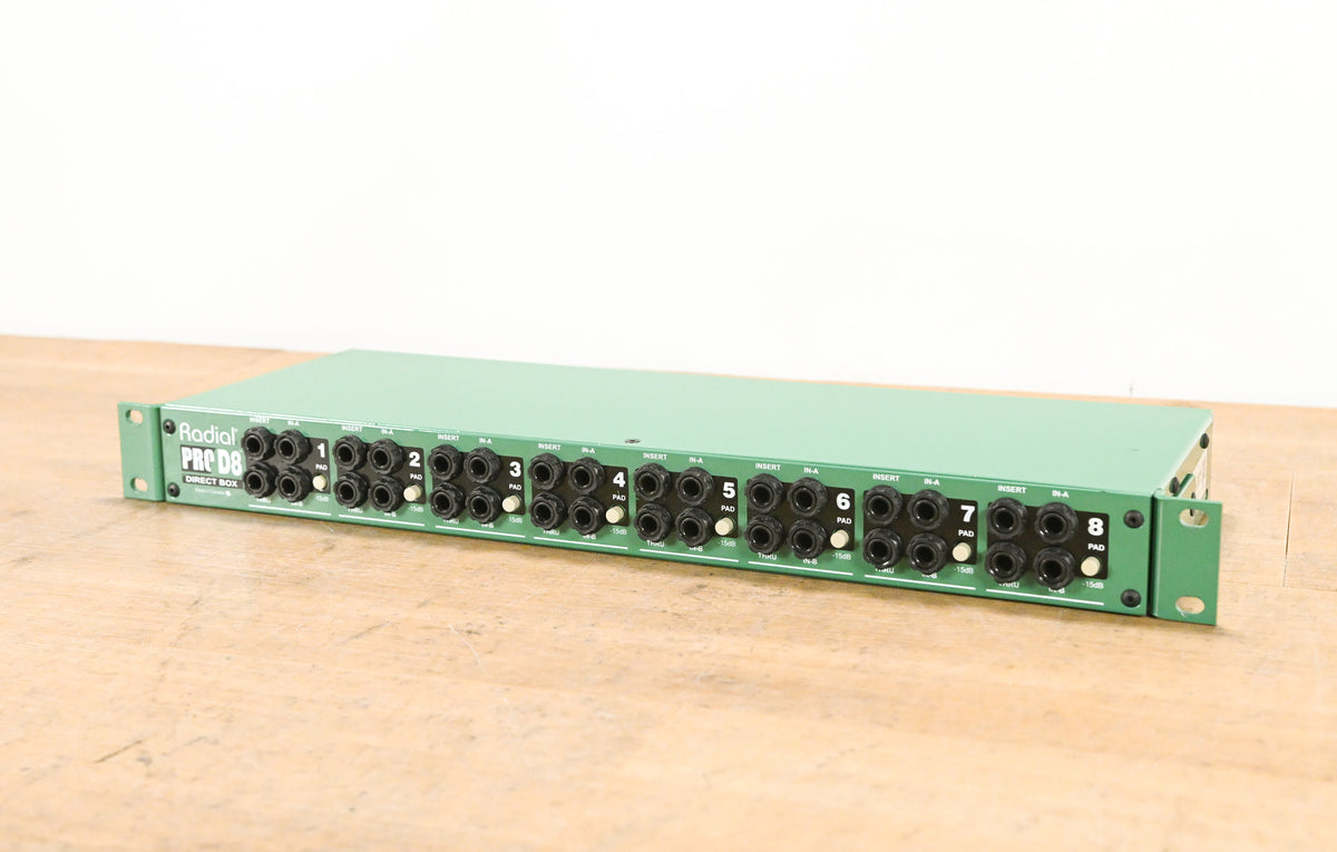 Radial Engineering ProD8 8-Channel Passive Instrument Direct Box