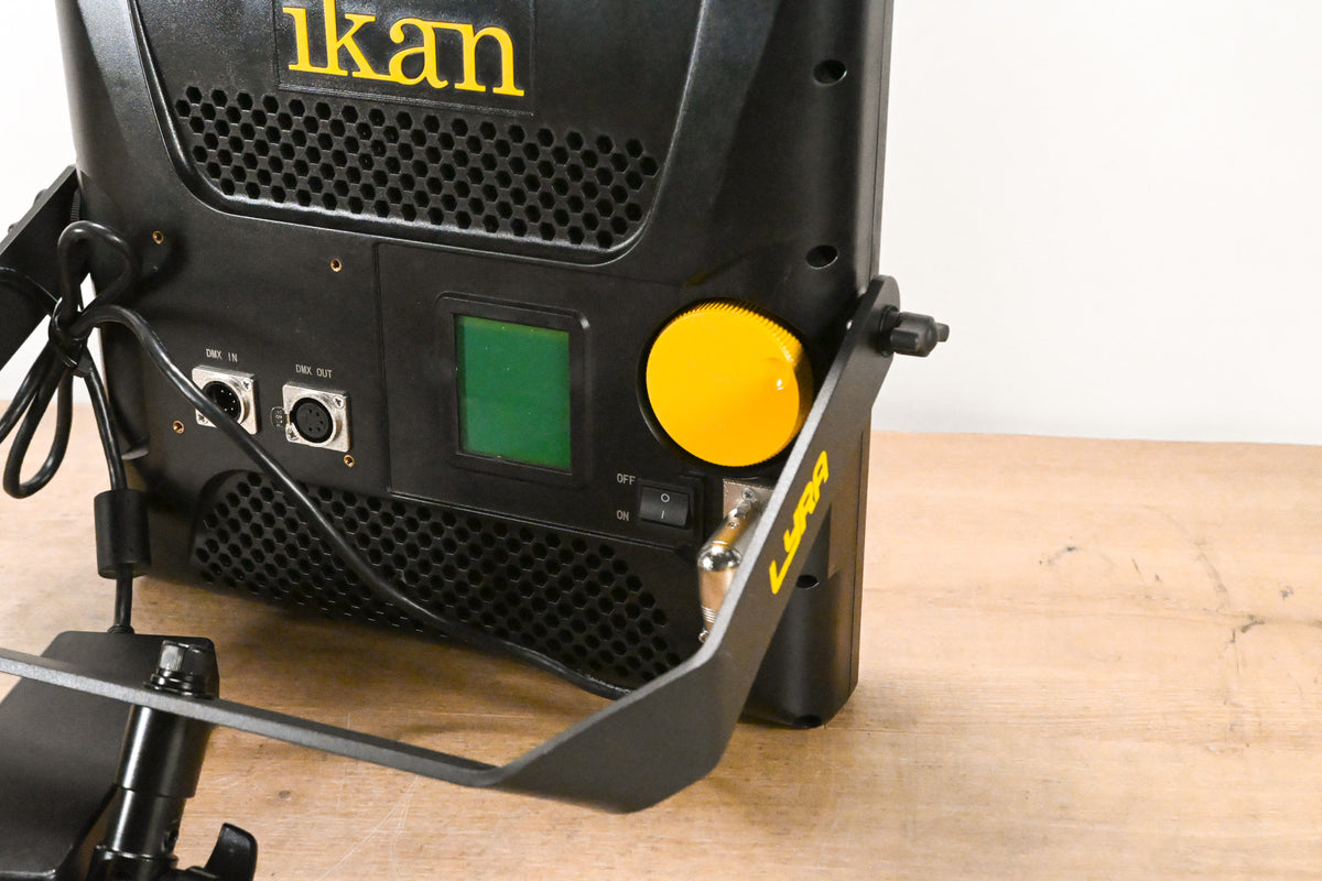 Ikan LWX10 Lyra 1x1 Daylight Soft Studio & Field LED Light w/ DMX