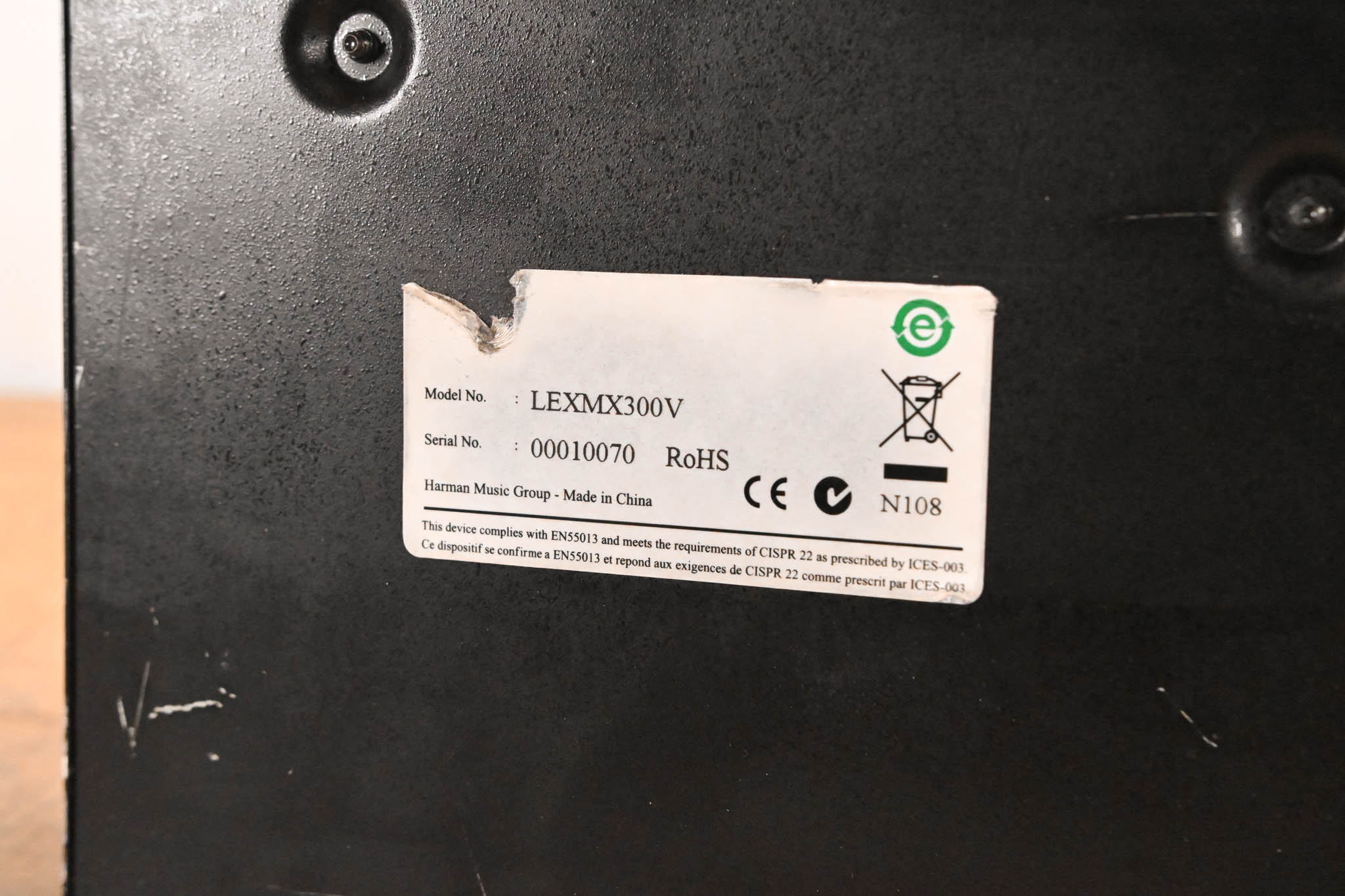 Lexicon MX300 Stereo Reverb Effects Processor