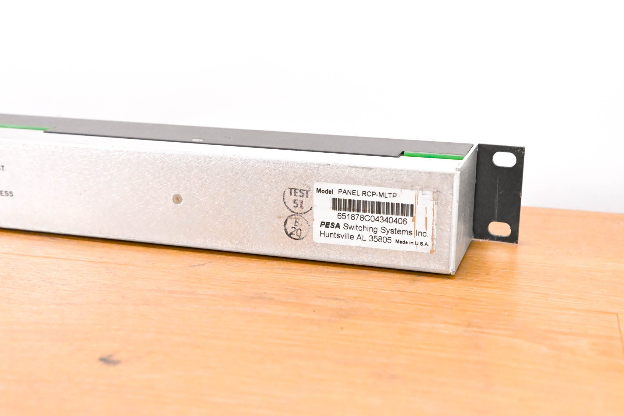 Pesa RCP-MLTP RCP-TP 1RU Matrix Switcher Control Panel (NO PSU)