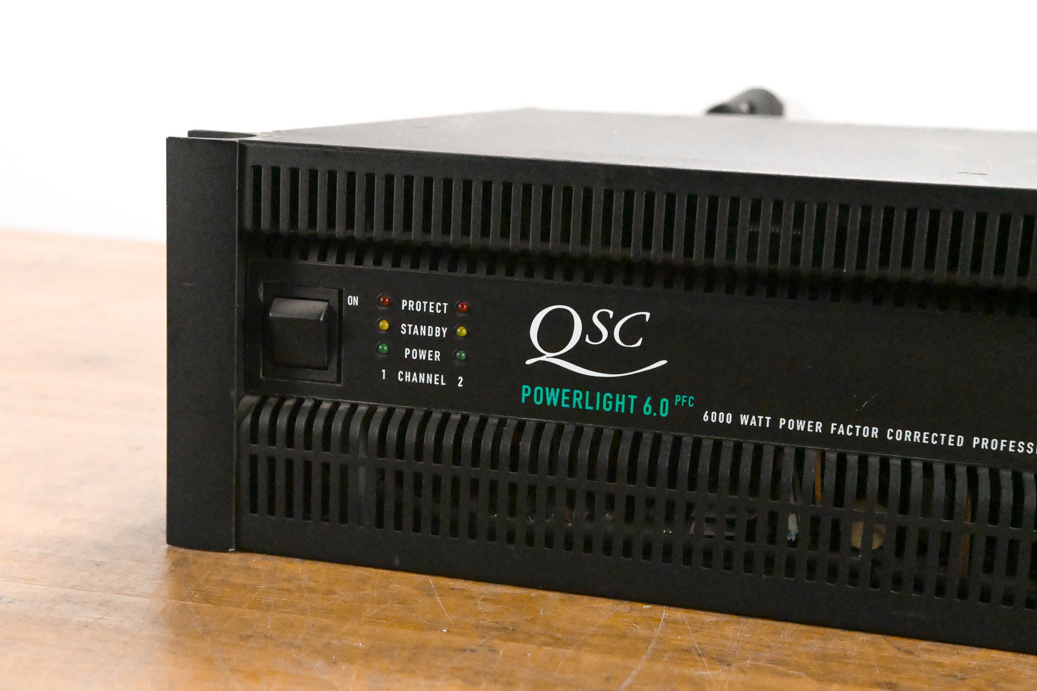 QSC PowerLight 6.0 PFC Power Factor Corrected 2-Channel Power Amplifier