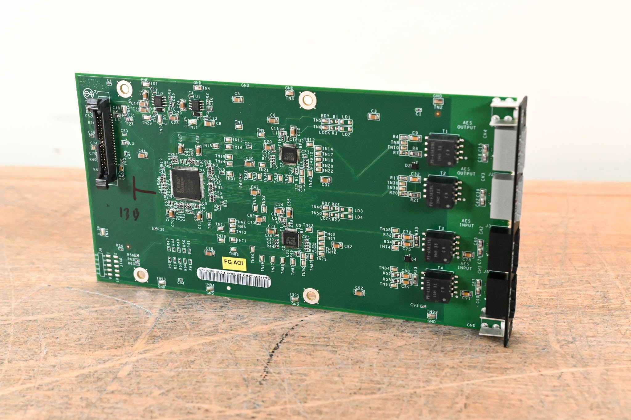 QSC CAES4 Q-SYS AES-3 Digital Input/Output Card