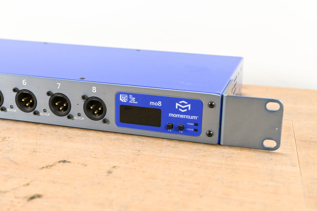 ProCo Momentum mo8 Digital Snake System (NO POWER SUPPLY)