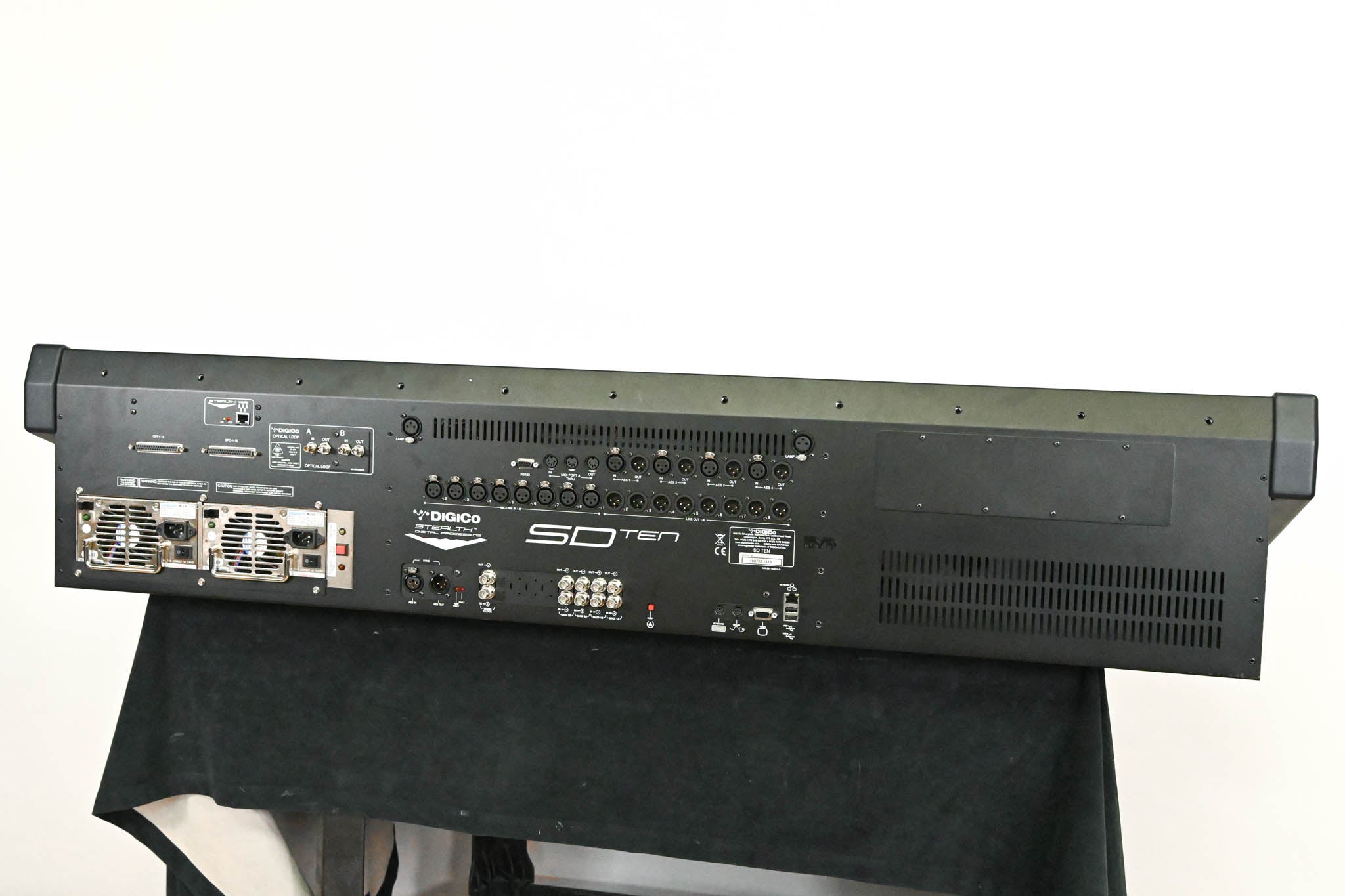 DiGiCo SD10 Digital Mixing Console with Waves Card and ST Optical