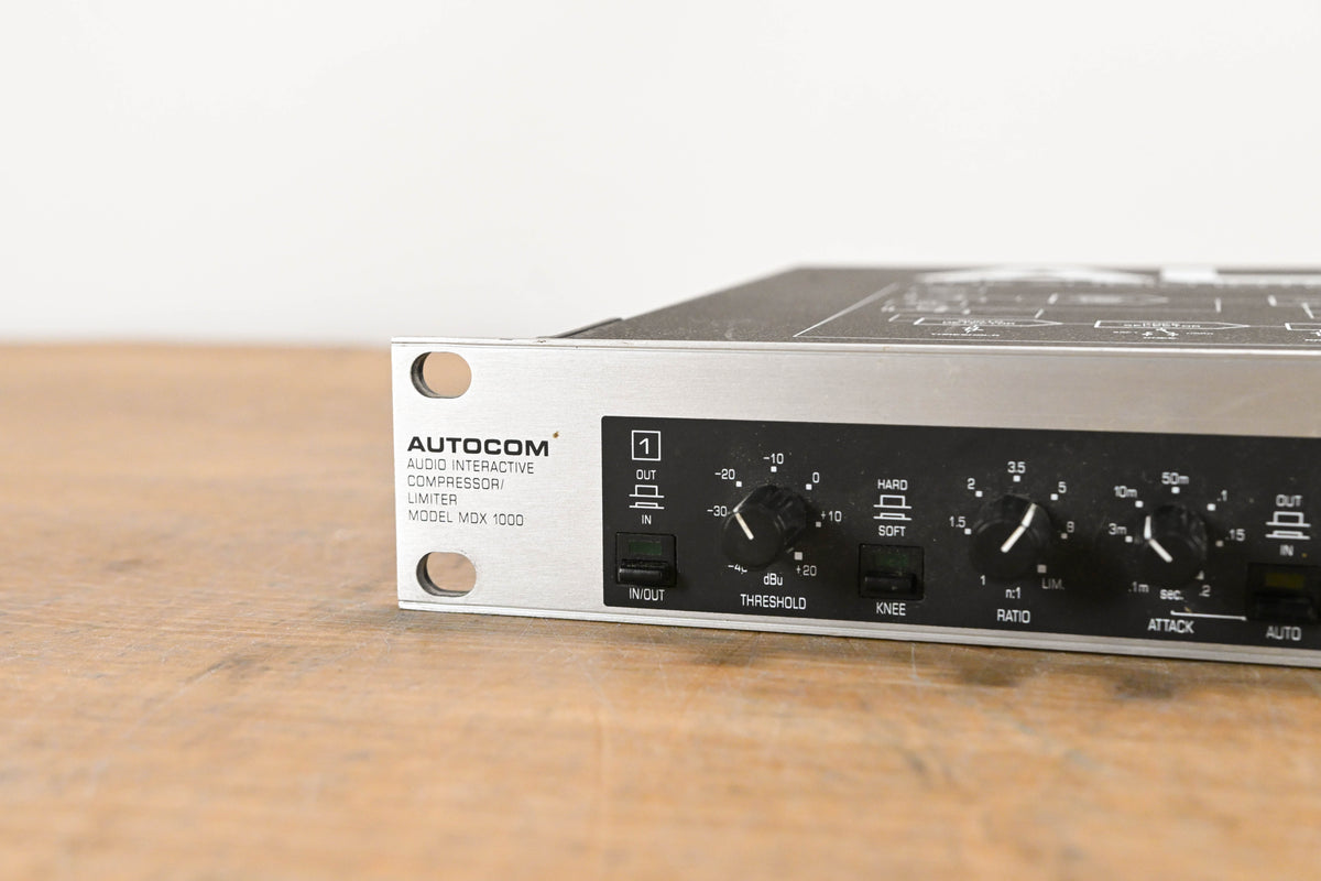 Behringer MDX 1000 Autocom 2-Channel Compressor/Limiter