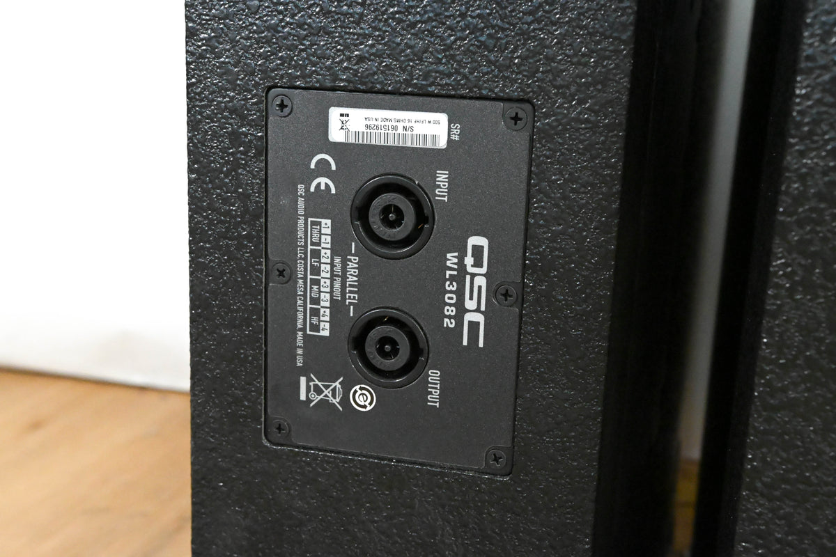 QSC WL3082 WideLine-8 3-Way Line Array Loudspeaker (PAIR)