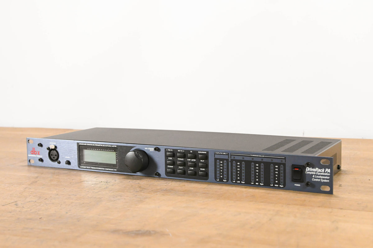 dbx DriveRack PA Complete Equalization and Loudspeaker Control System