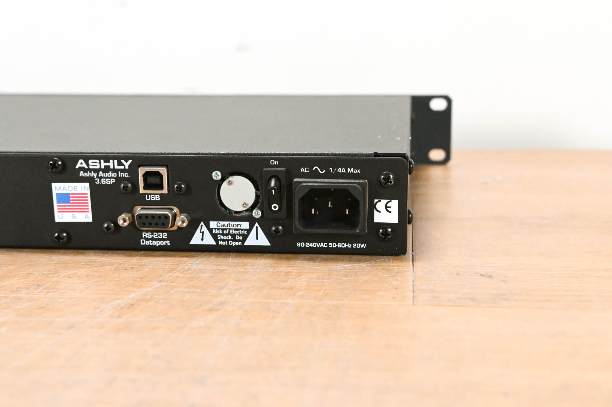 Ashly Protea 3.6SP 3-Input, 6-Output Digital Speaker Processor