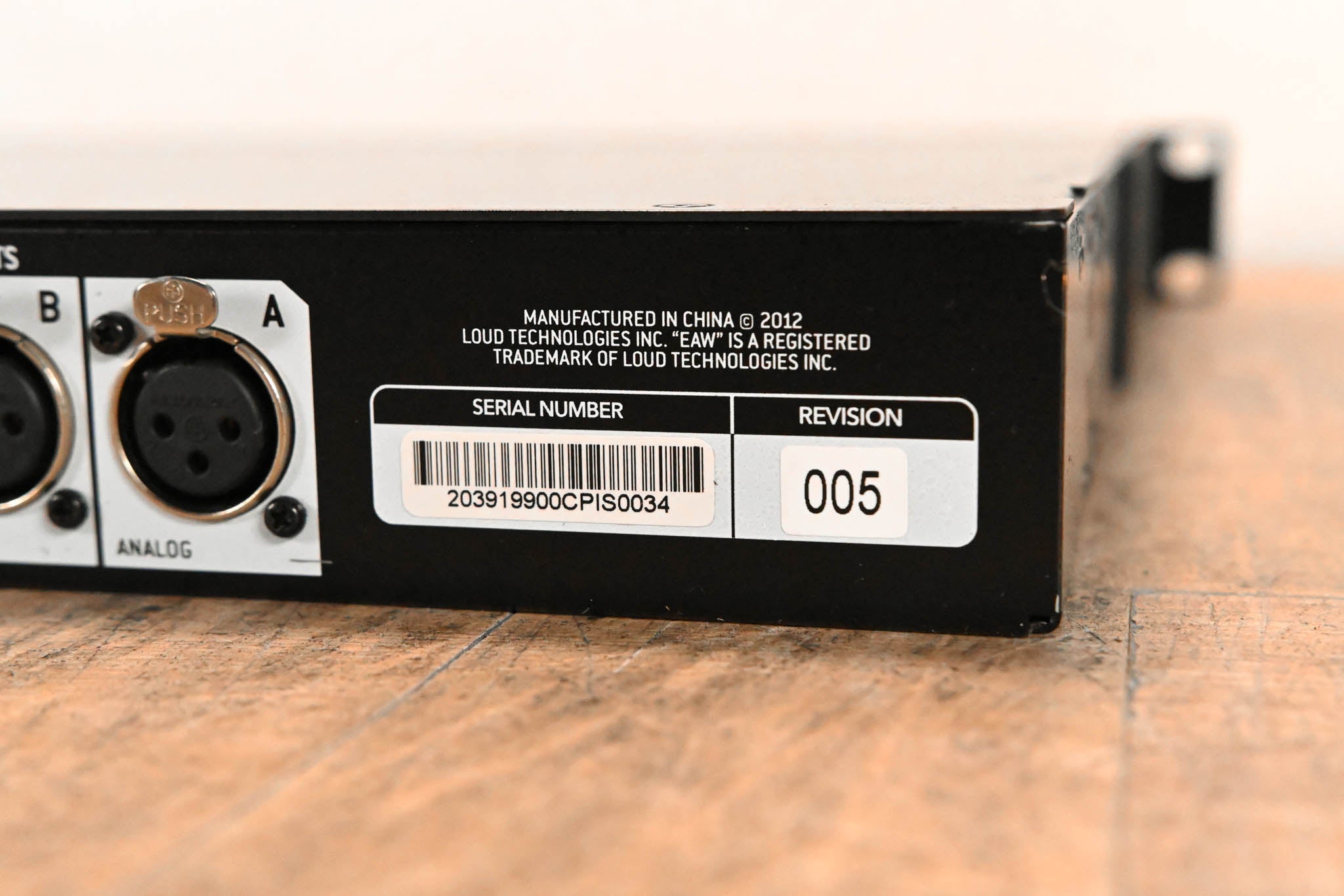 EAW UX3600 3x6 Digital Signal Processor