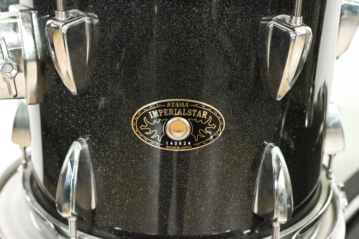 Tama Imperialstar 4-Piece Drum Kit - Black Sparkle