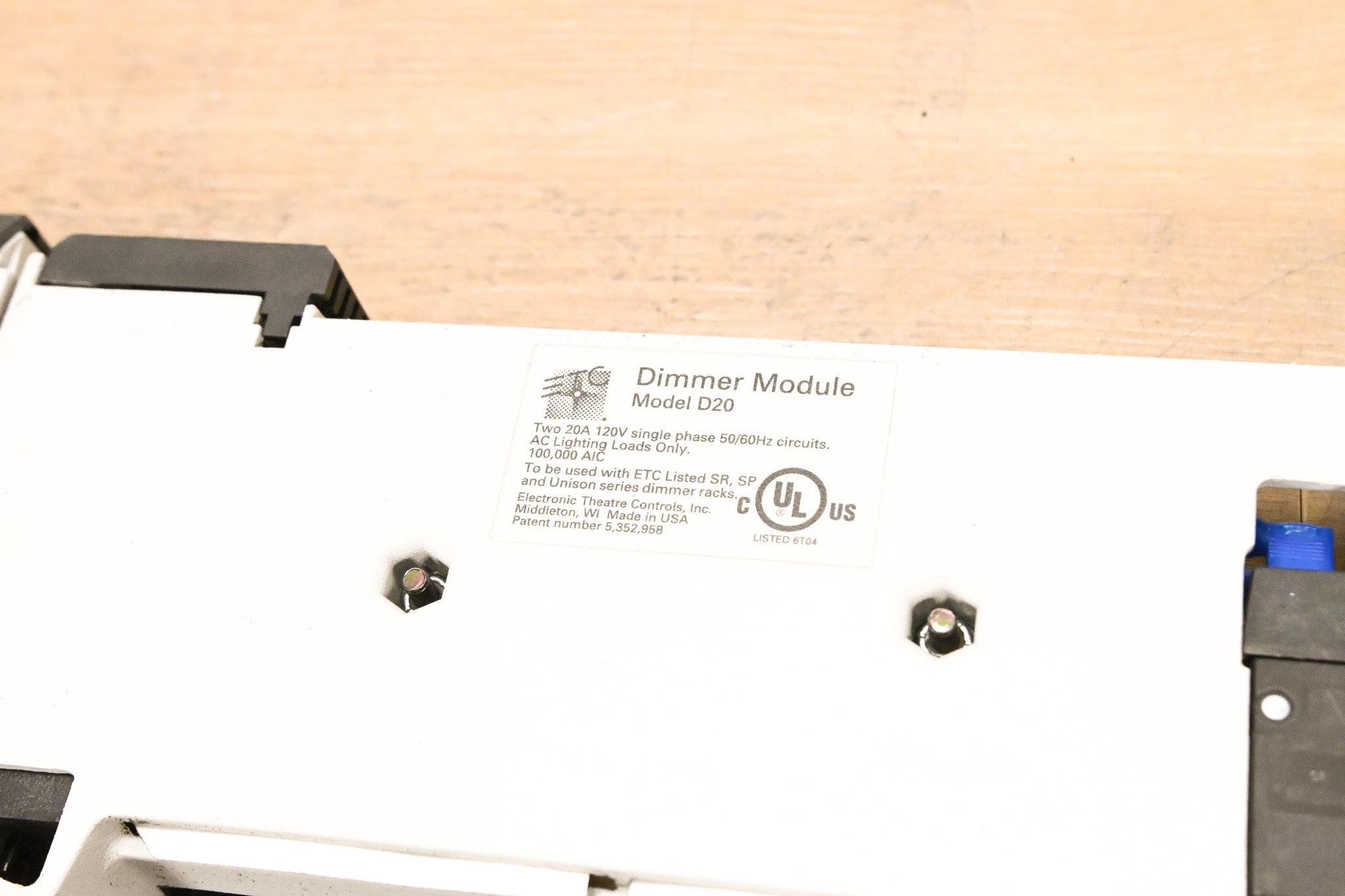 ETC D20 Dual 20A Dimmer Module (Pack of 4)