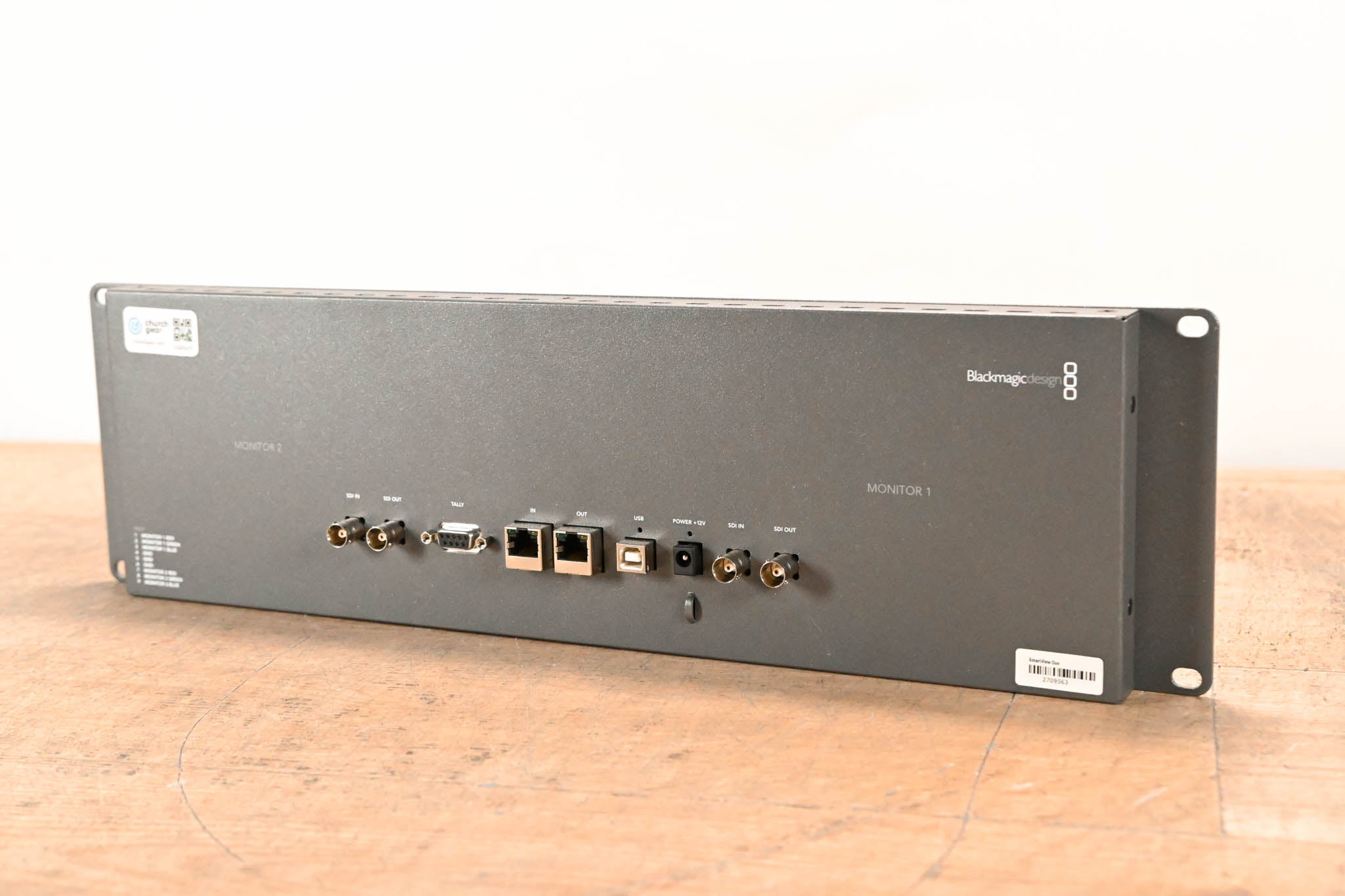 Blackmagic Design Smartview Duo Dual 8" LCD Monitors (NO POWER SUPPLY)