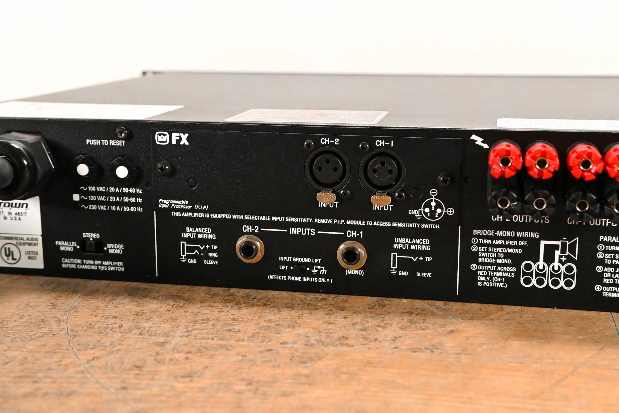 Crown Macro-Tech 3600VZ 2-Channel Power Amplifier