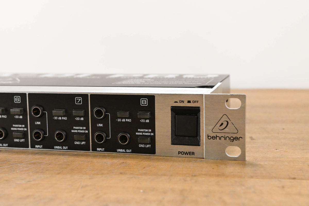 Behringer ULTRA-DI PRO DI800 8-Channel Active DI Box